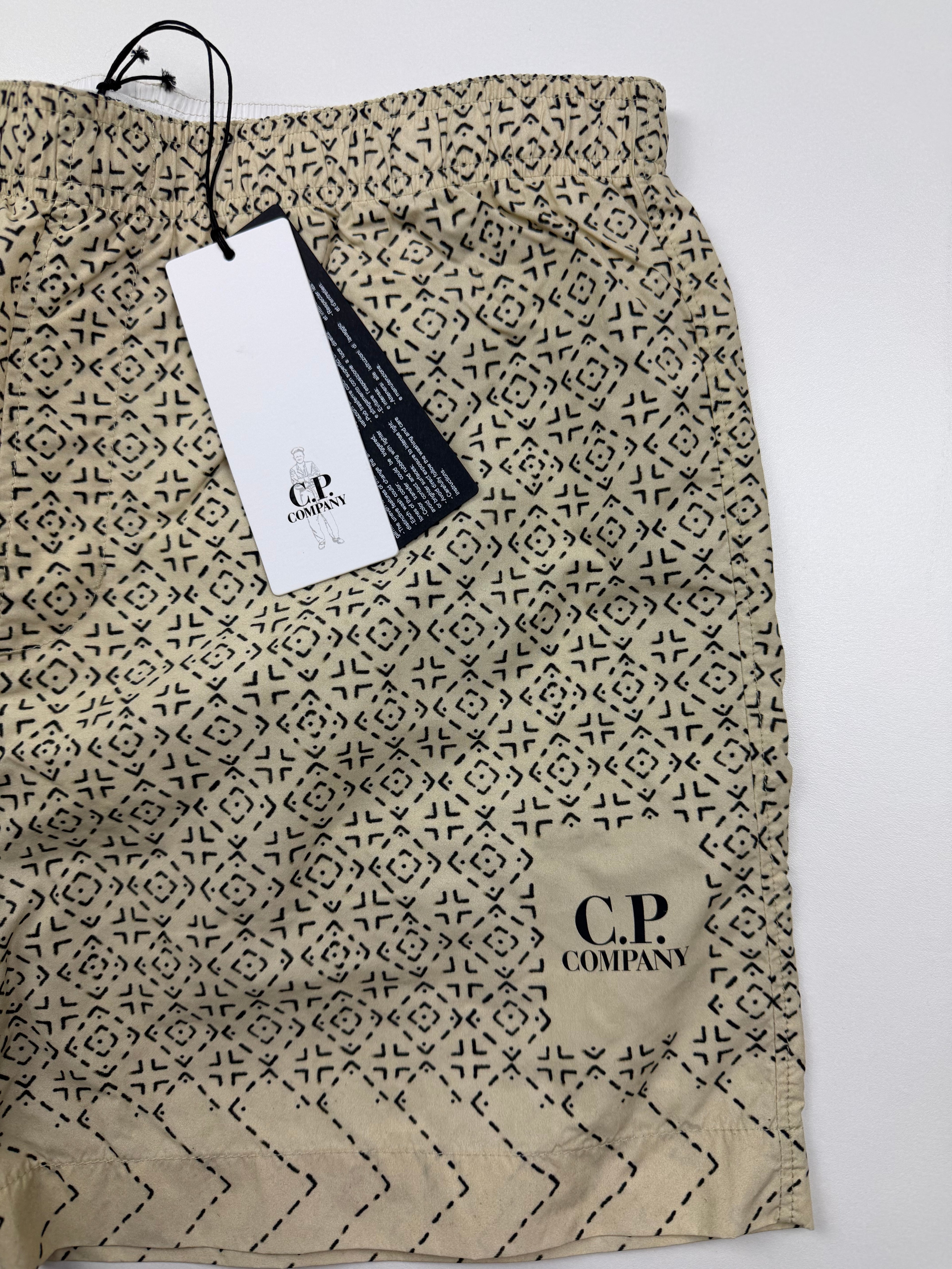 Short de bain C.P. Company “Baja” – Taille M / 46 – Nylon Beige