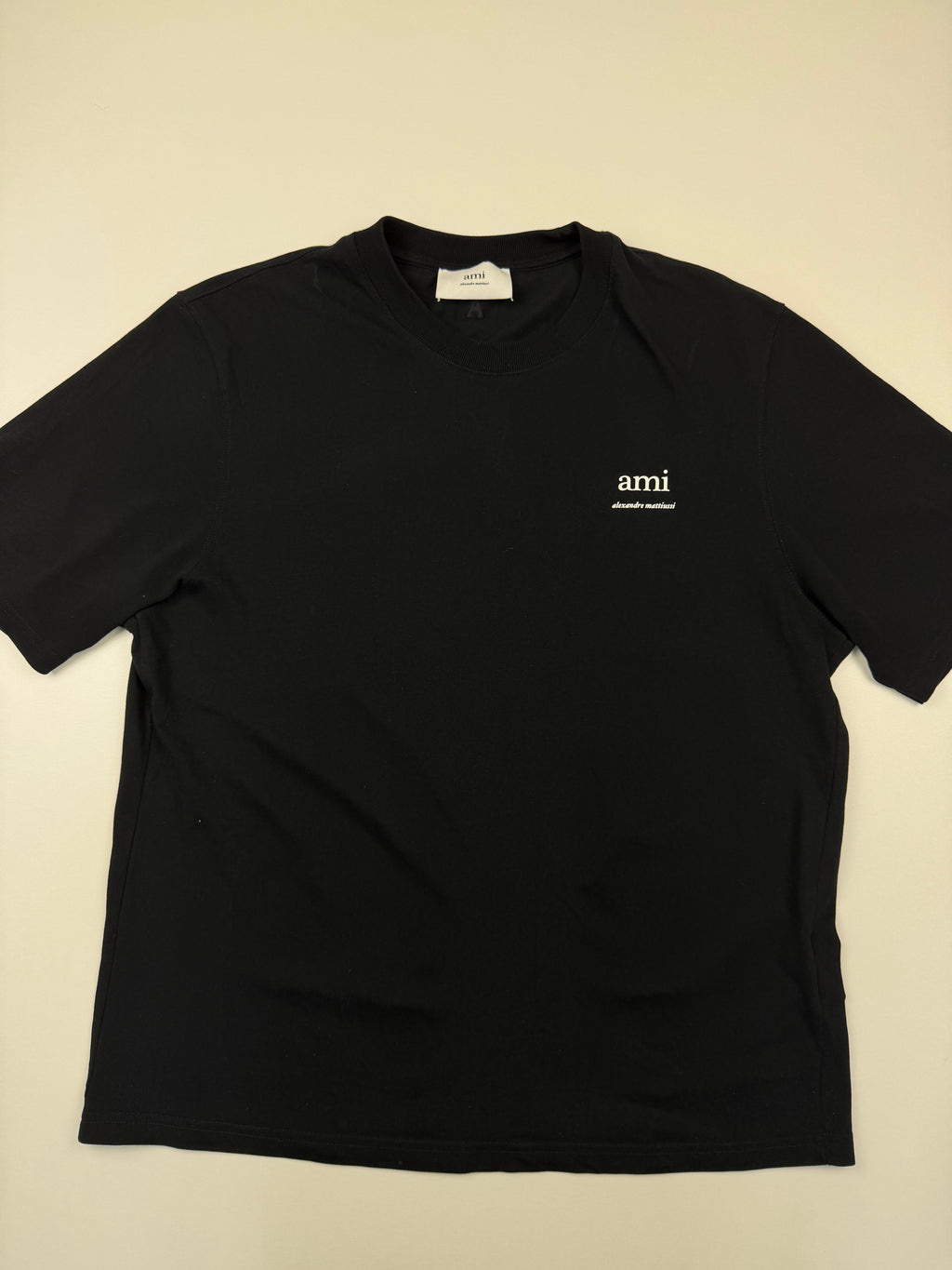 T-shirt AMI – Taille M – Noir