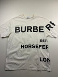 T-Shirt Burberry « Horseferry Print » – Taille S – Blanc