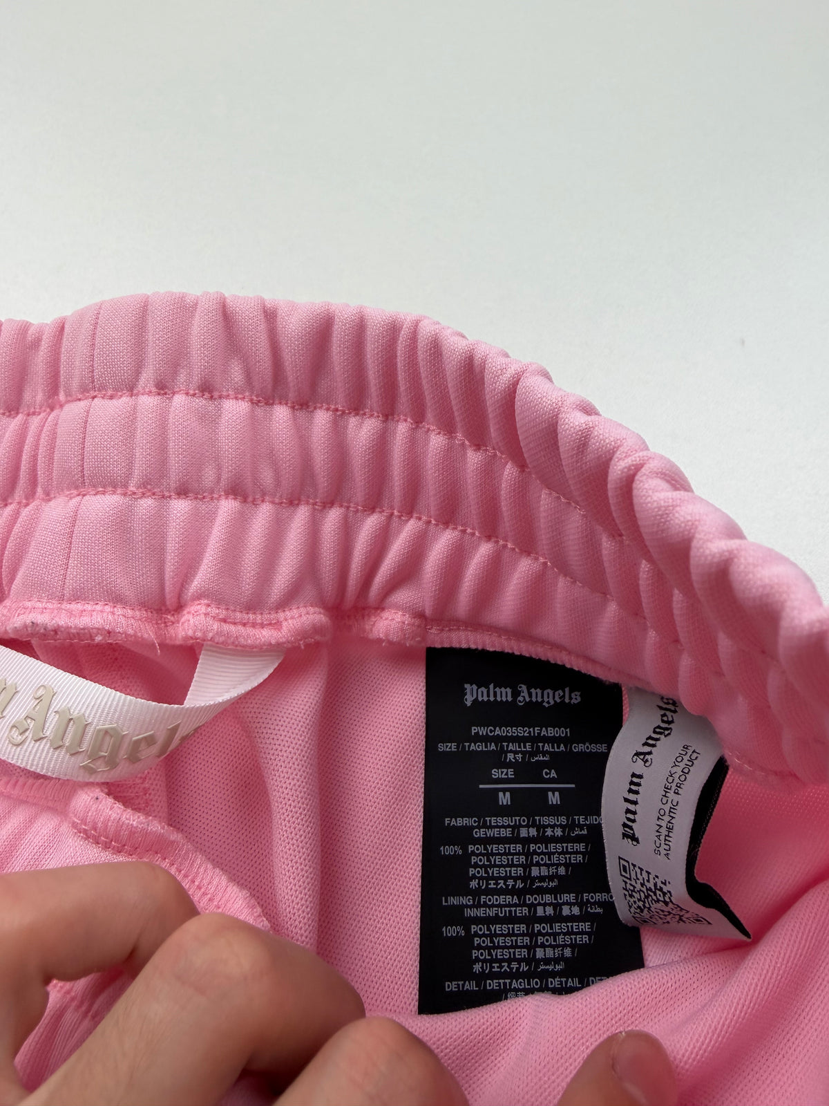 Jogging Palm Angels «Classic Track Pants» – Taille M – Rose