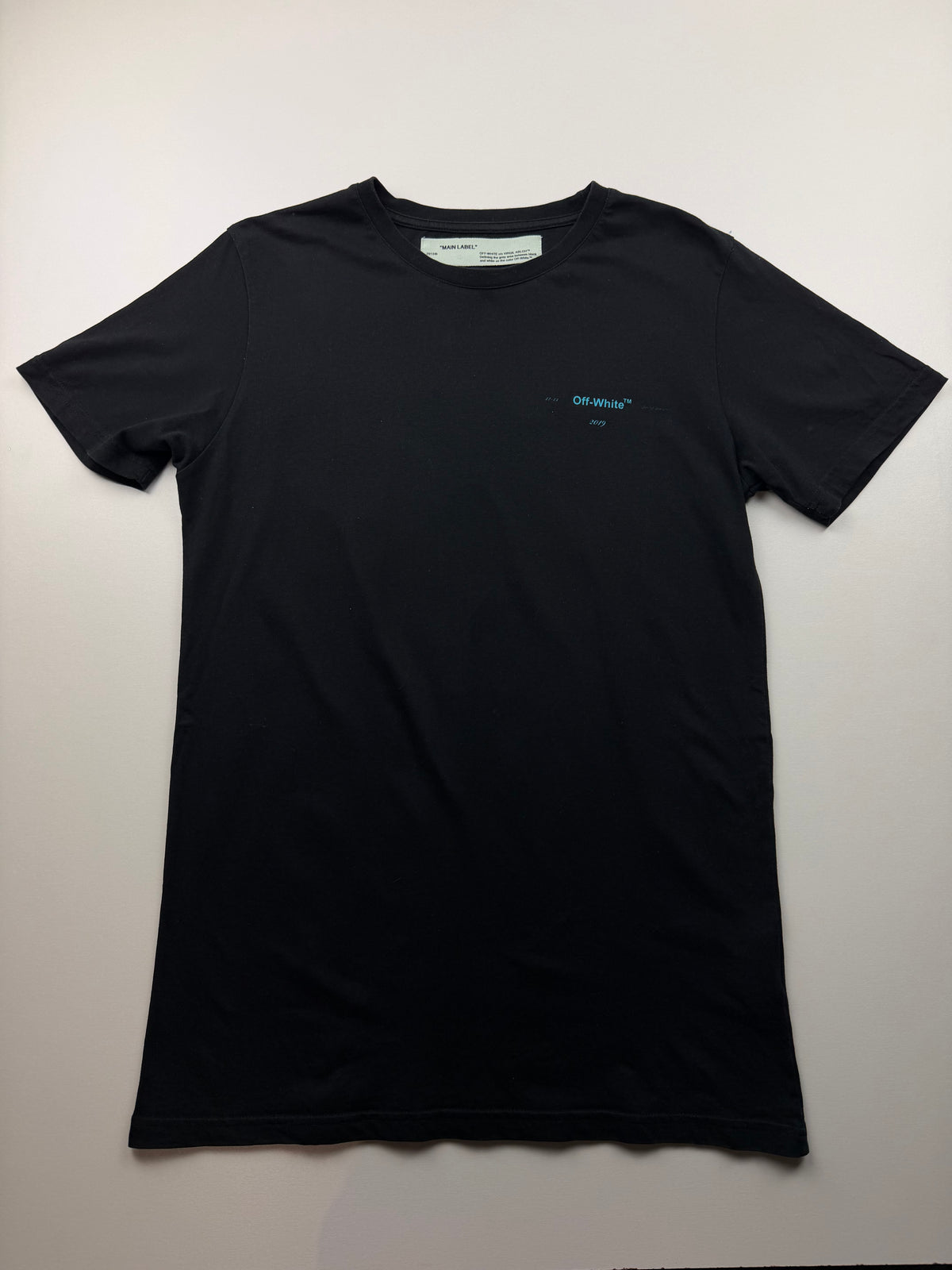 T-Shirt Off-White «Diagonal Gradient» – Taille L – Noir