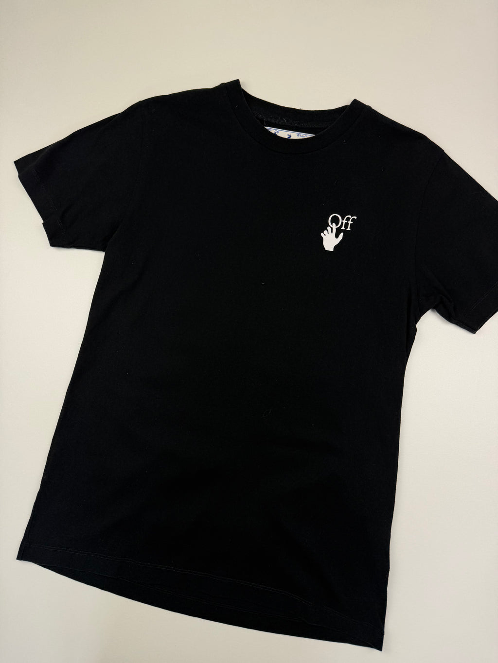 T-shirt Off-White “Agreement” – Taille M – Noir