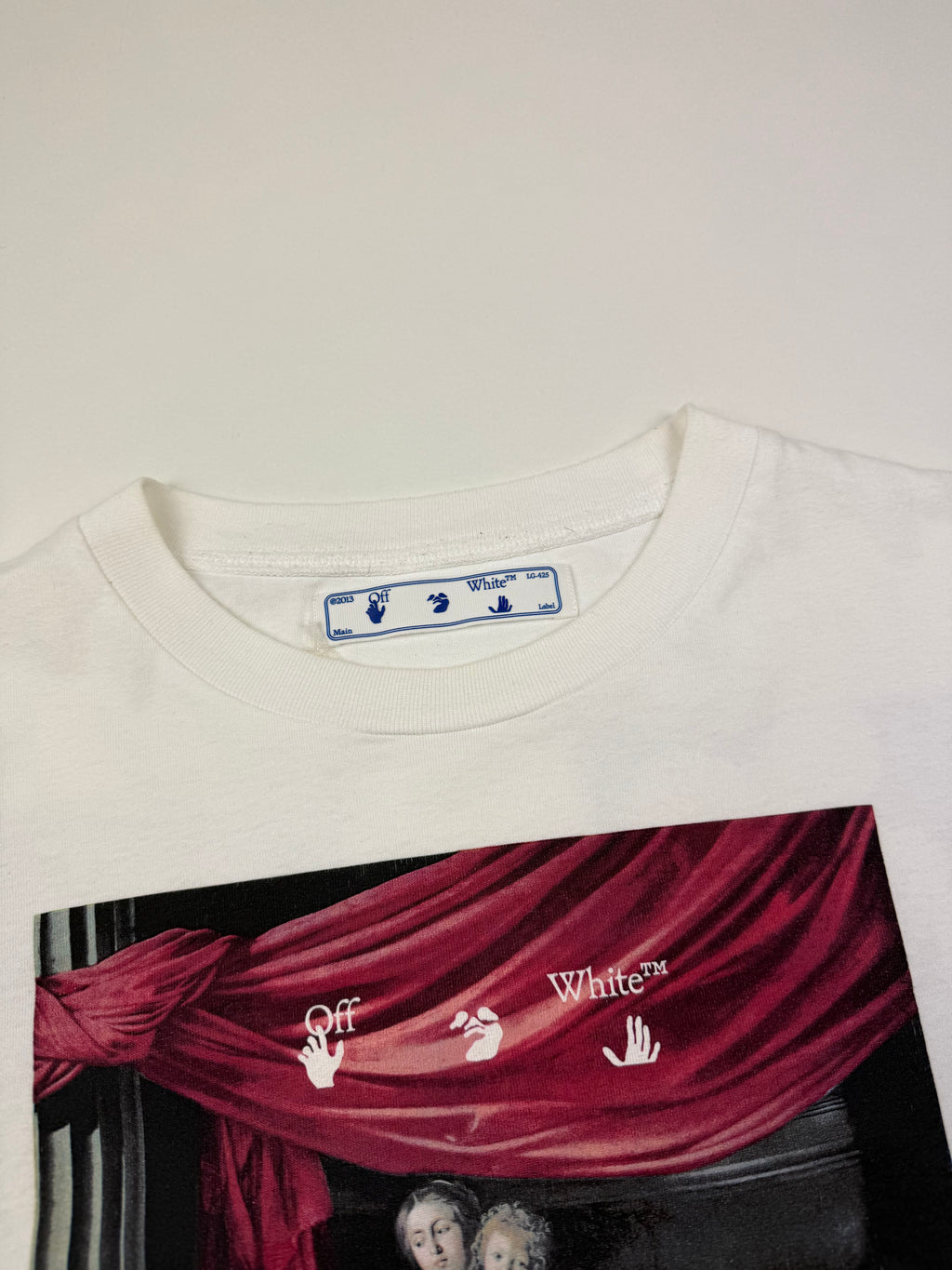 T-shirt Off-White “Caravaggio Painting” – Taille M – Blanc