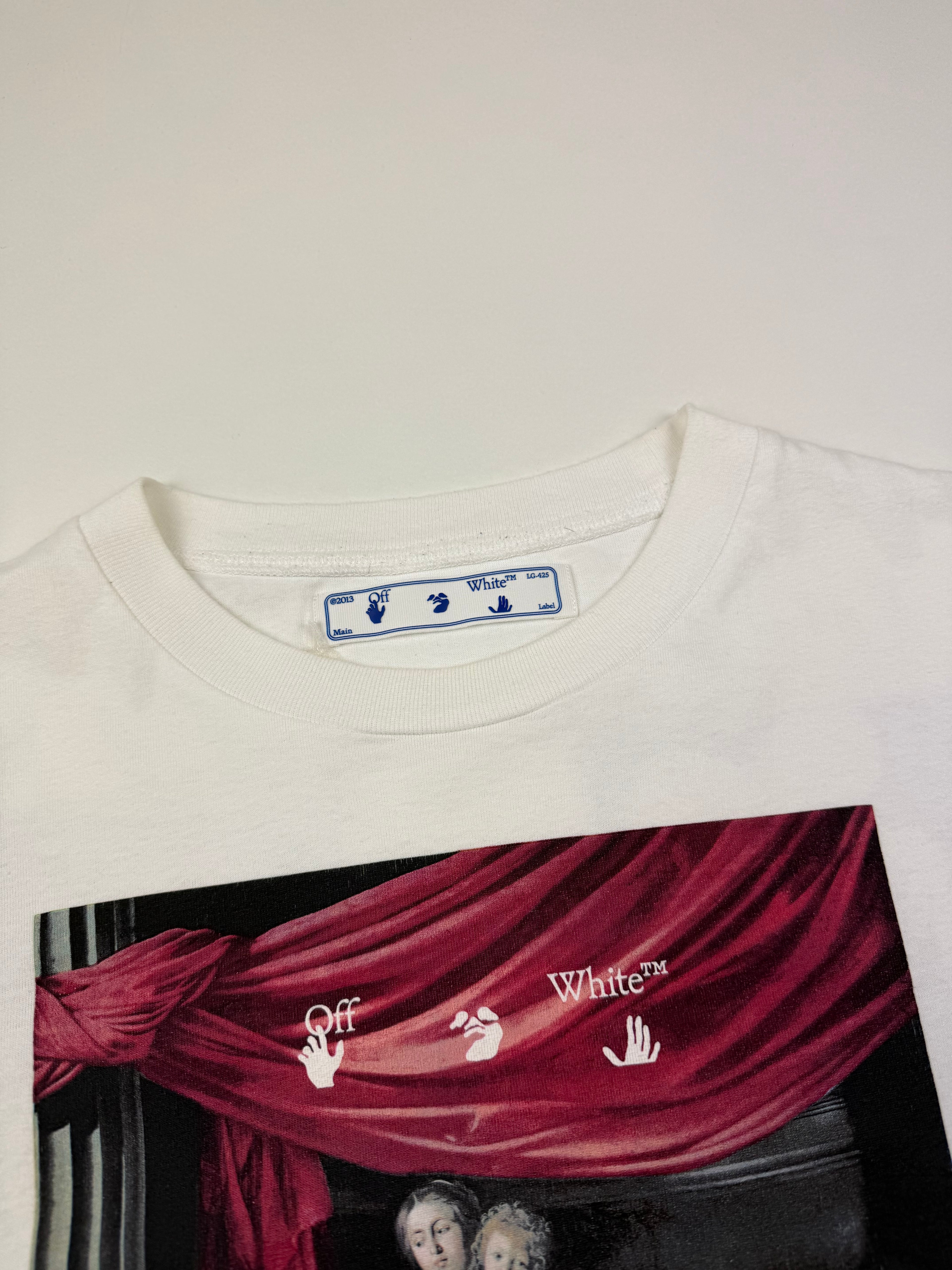 T-shirt Off-White “Caravaggio Painting” – Taille M – Blanc
