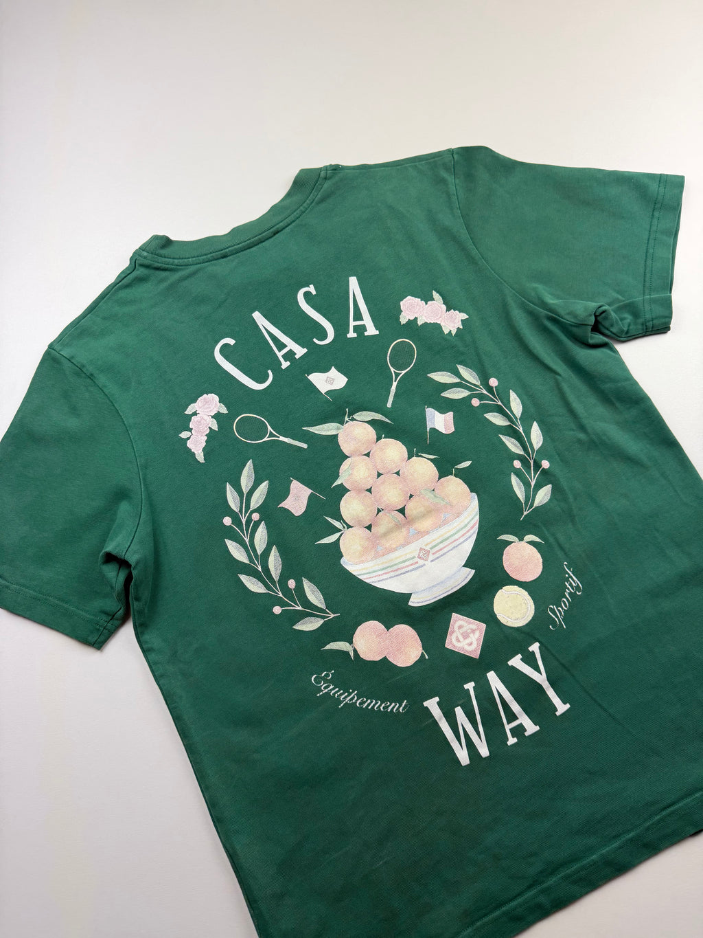 T-Shirt Casablanca « Casa Way » – Taille S – Vert