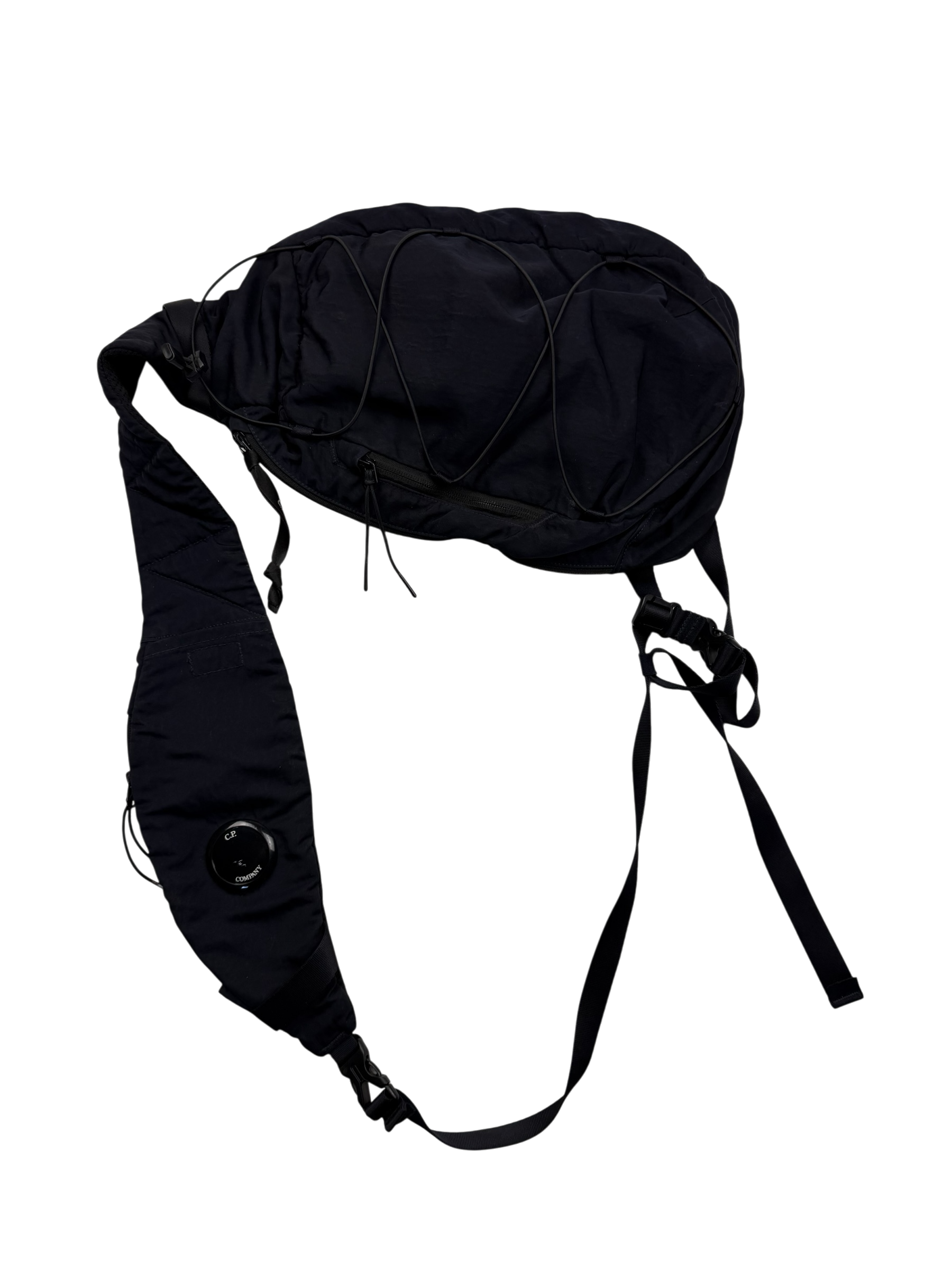 Sacoche C.P. Company Guitare – Nylon – Bleu Nuit / Noir