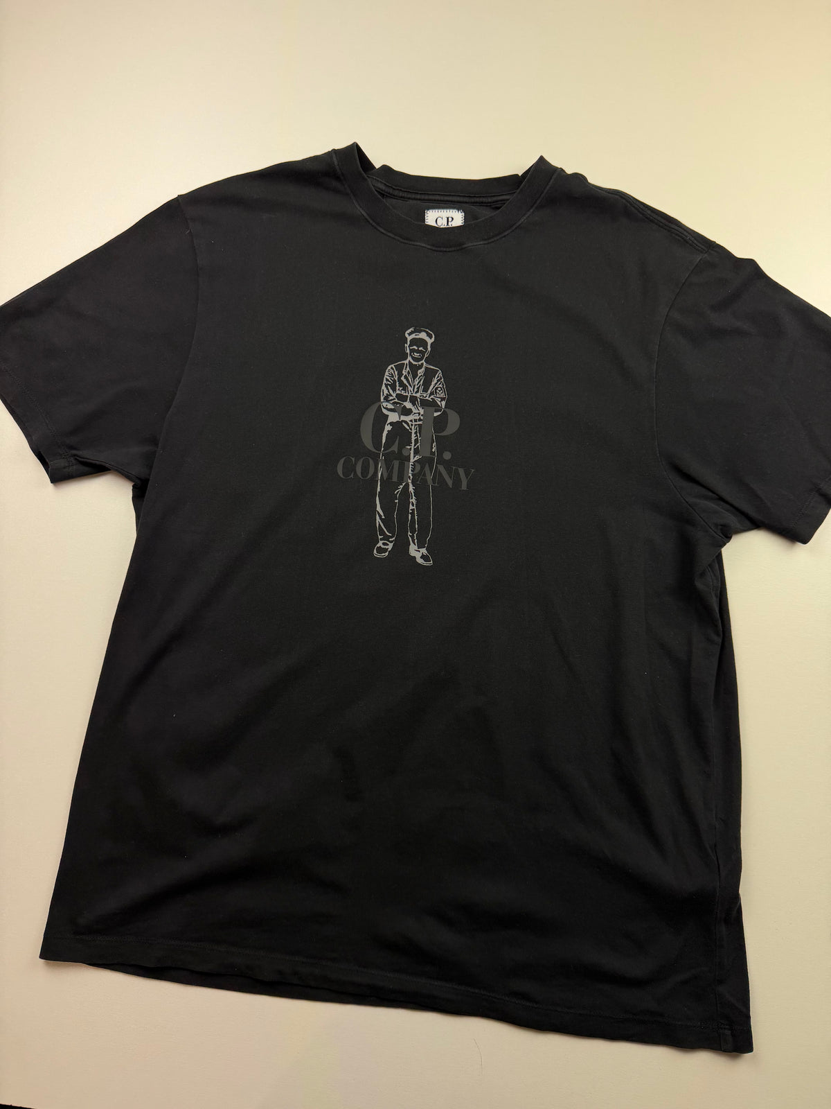 T-Shirt C.P. Company « Jersey British Sailor » – Taille L – Noir