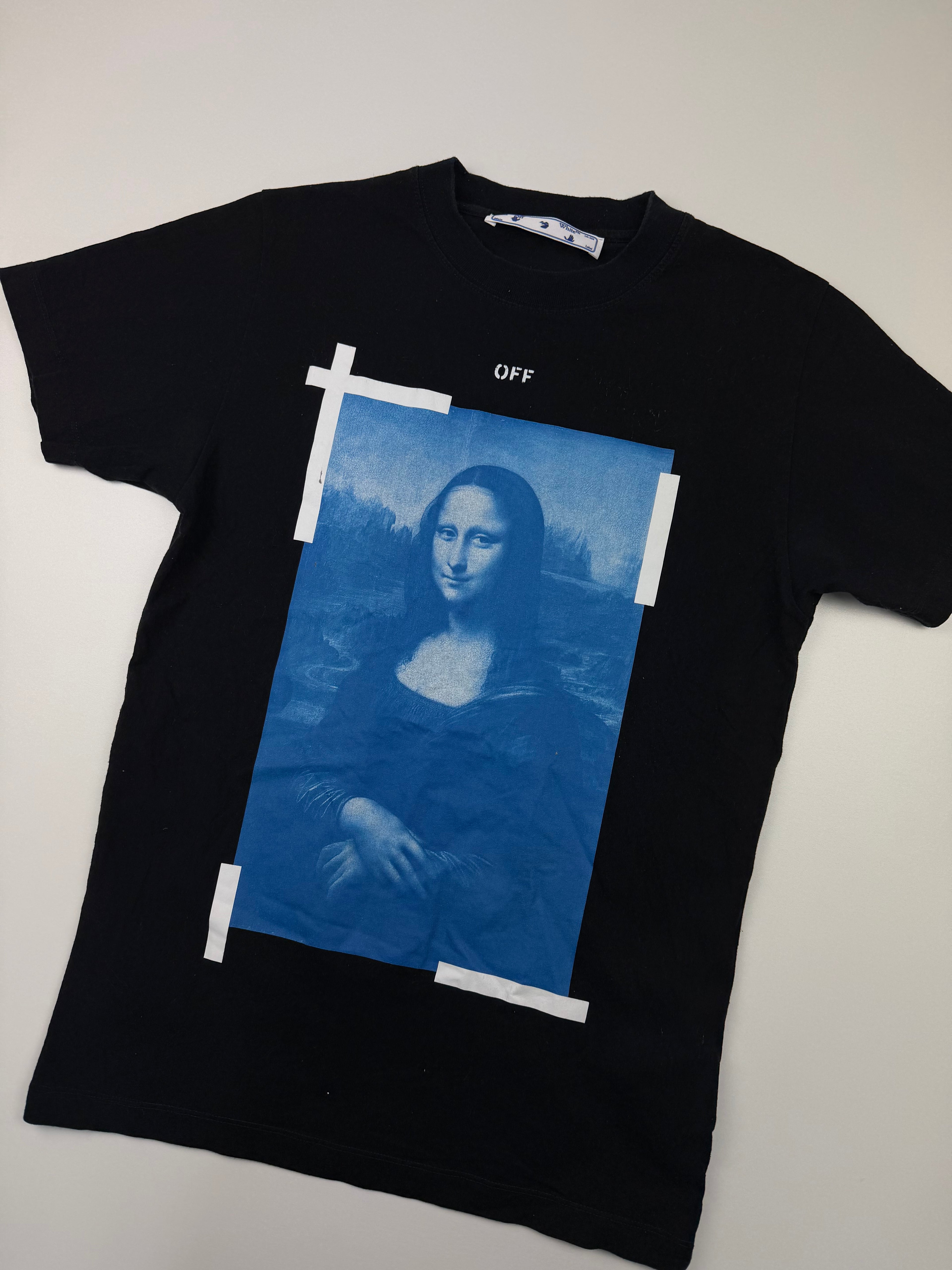 T-shirt Off-White “Mona Lisa” – Taille M – Noir