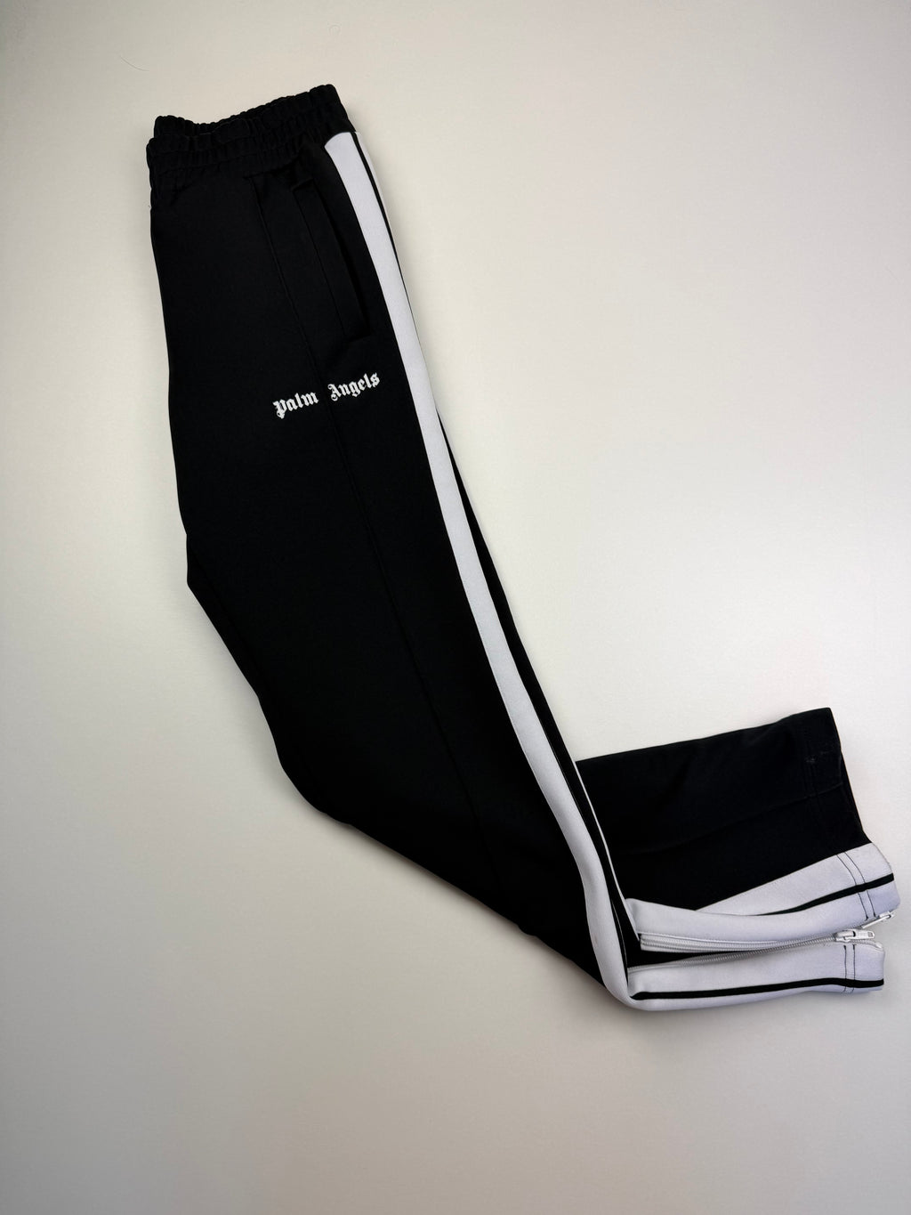 Jogging Palm Angels – Taille S – Noir avec Bandes Blanches