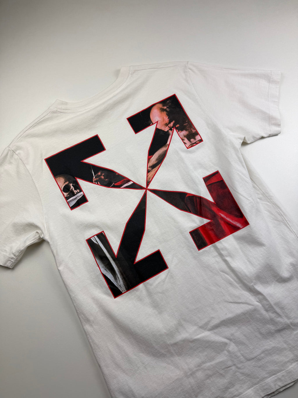 T-Shirt Off-White « Caravaggio » – Taille M – Blanc