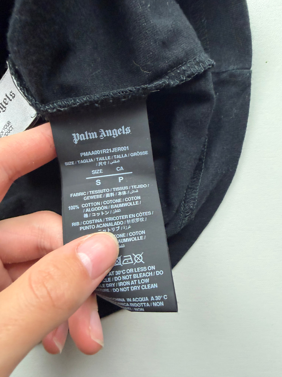 T-Shirt Palm Angels « Teddy » – Taille S – Noir