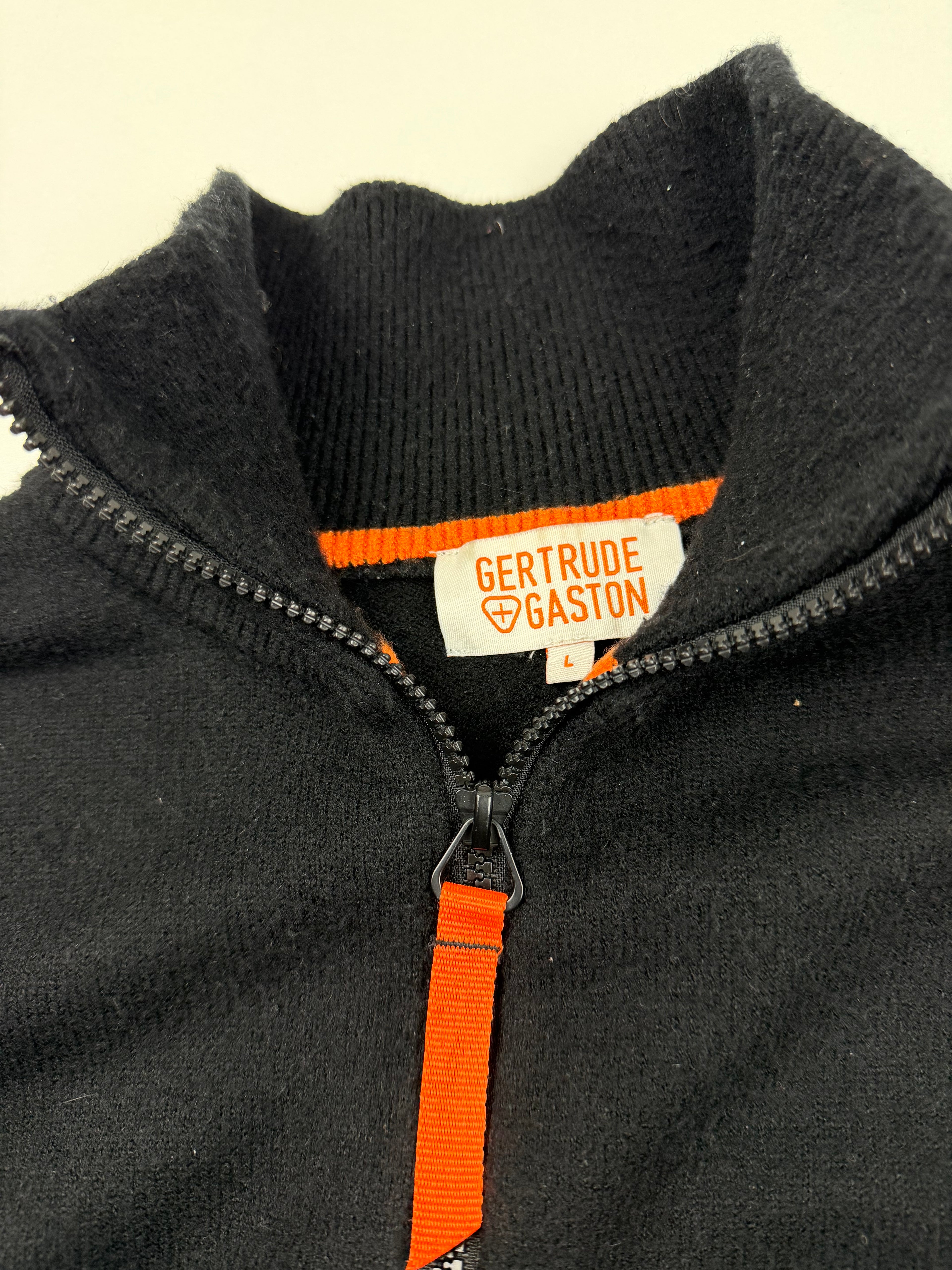 Pull Laine Gertrude Lewis – Taille L – Noir