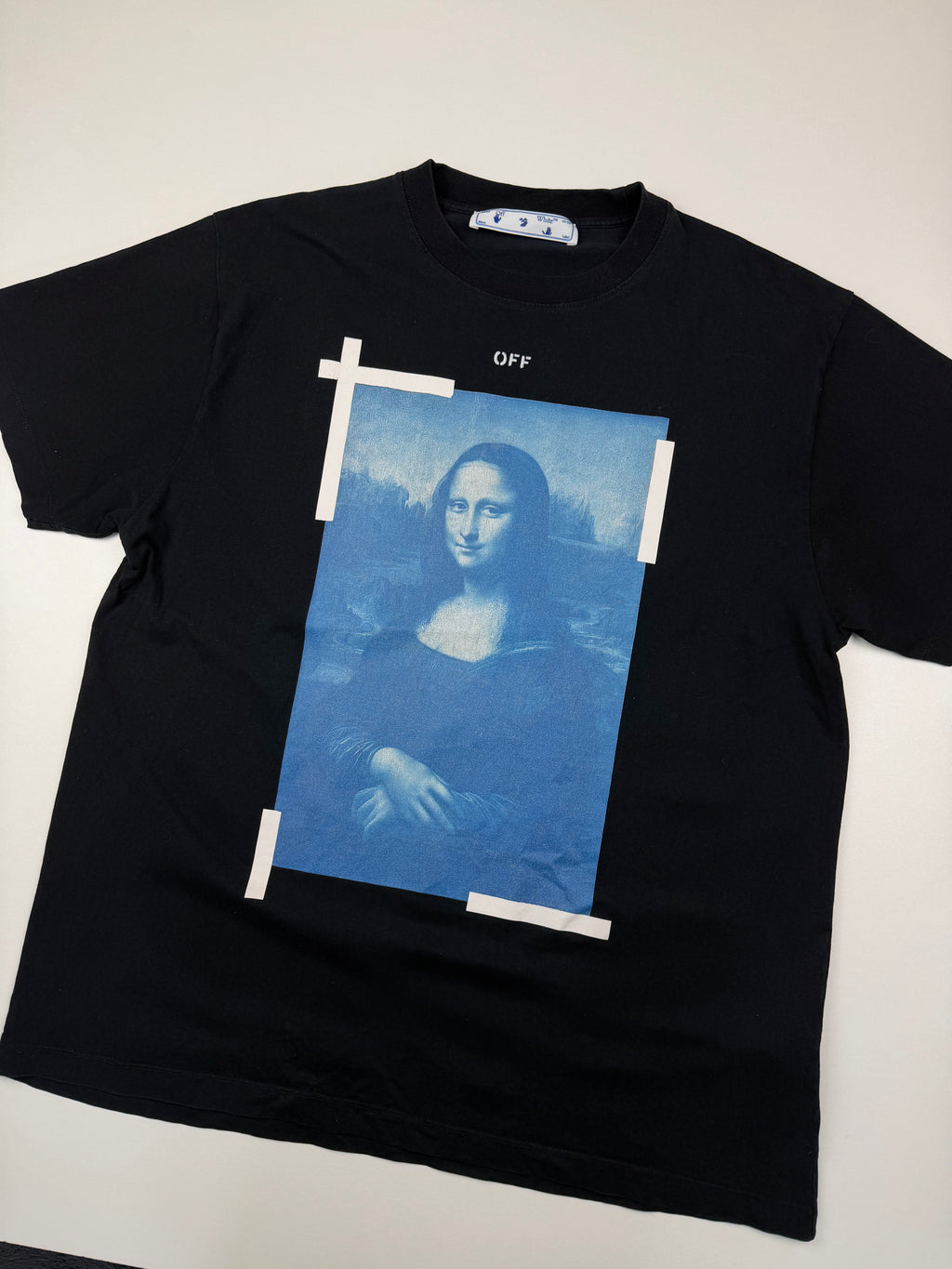 T-shirt Off-White “Mona Lisa” – Taille S (fit L) – Noir