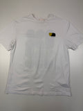 T-shirt Gertrude – Taille S – Blanc avec Motif au Dos