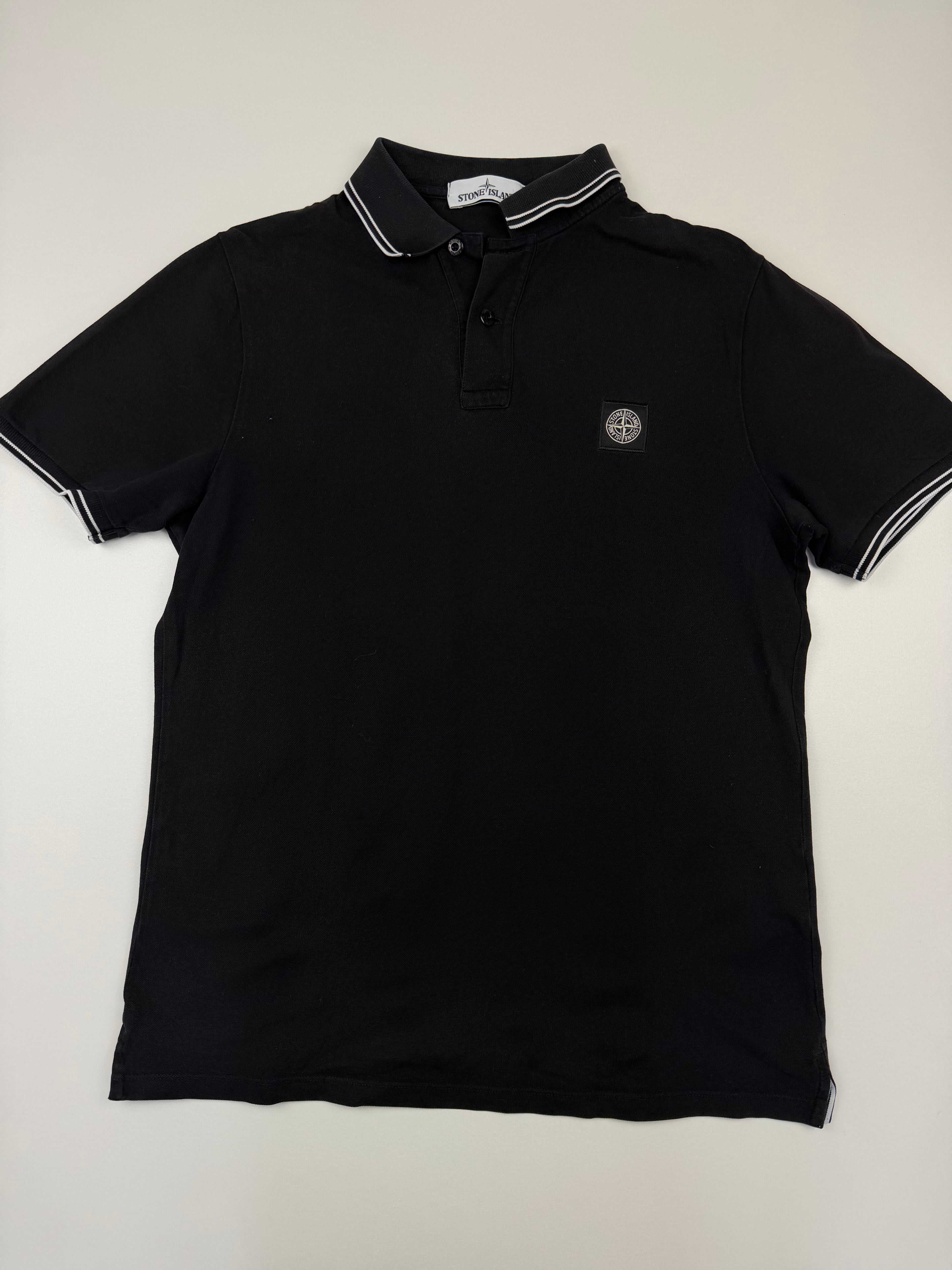 Polo Stone Island – Taille L – Noir