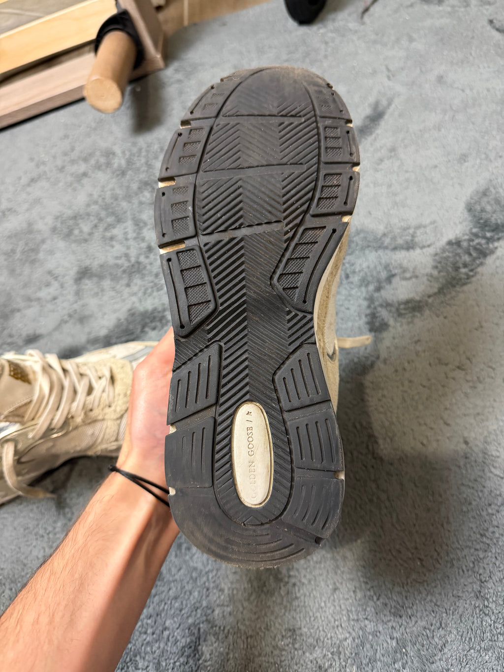 Basket Golden Goose Dad-Star – Taille 39 – Blanches