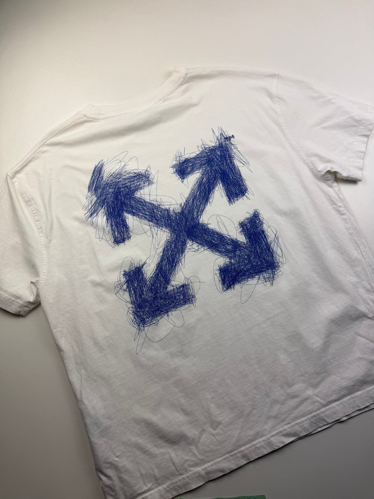 T-Shirt Off-White «Pen Arrows» – Taille L – Blanc