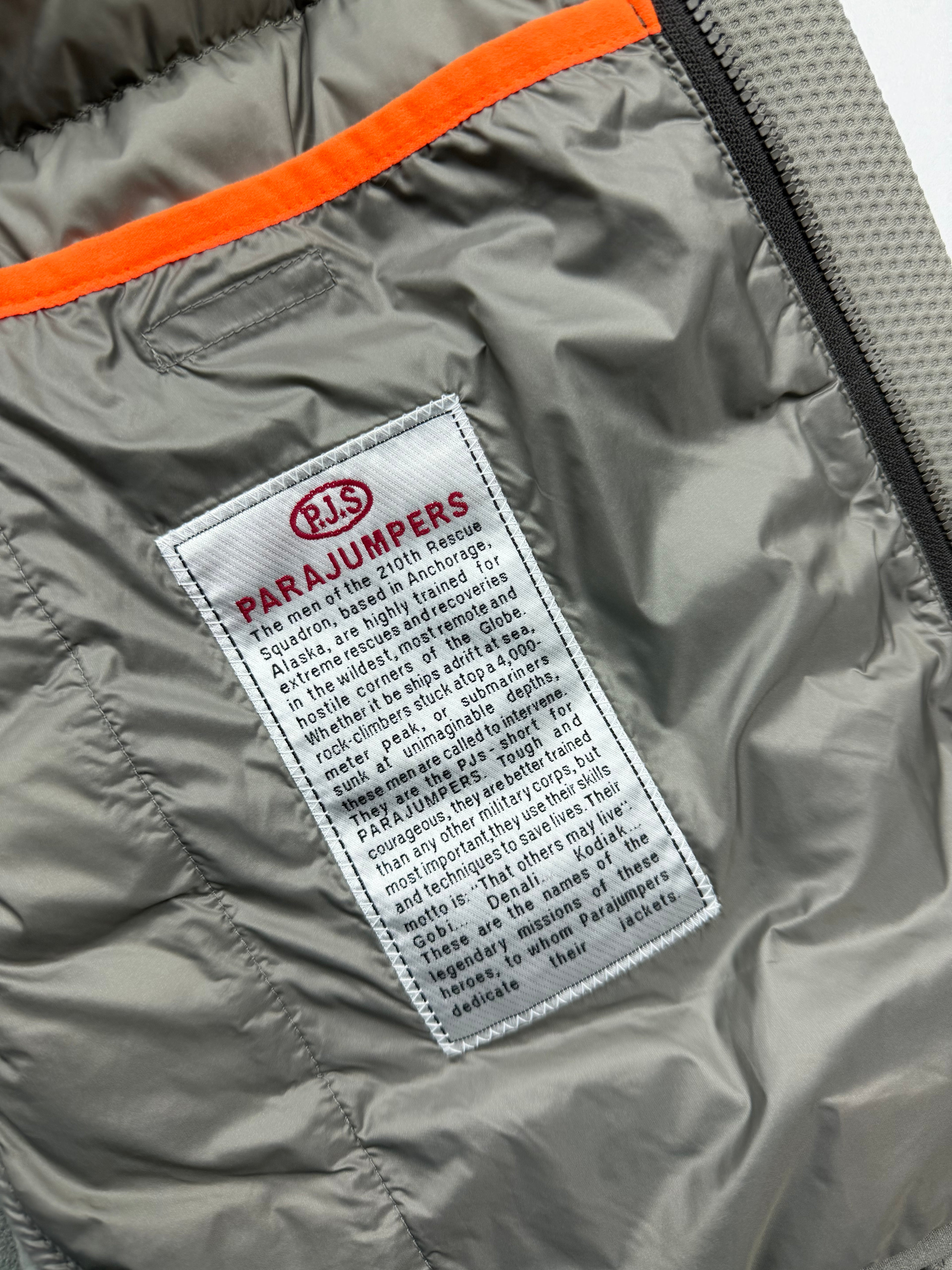 Veste Parajumpers Nolan – Taille XL – Coloris Nowhere (Gris Clair / Beige)