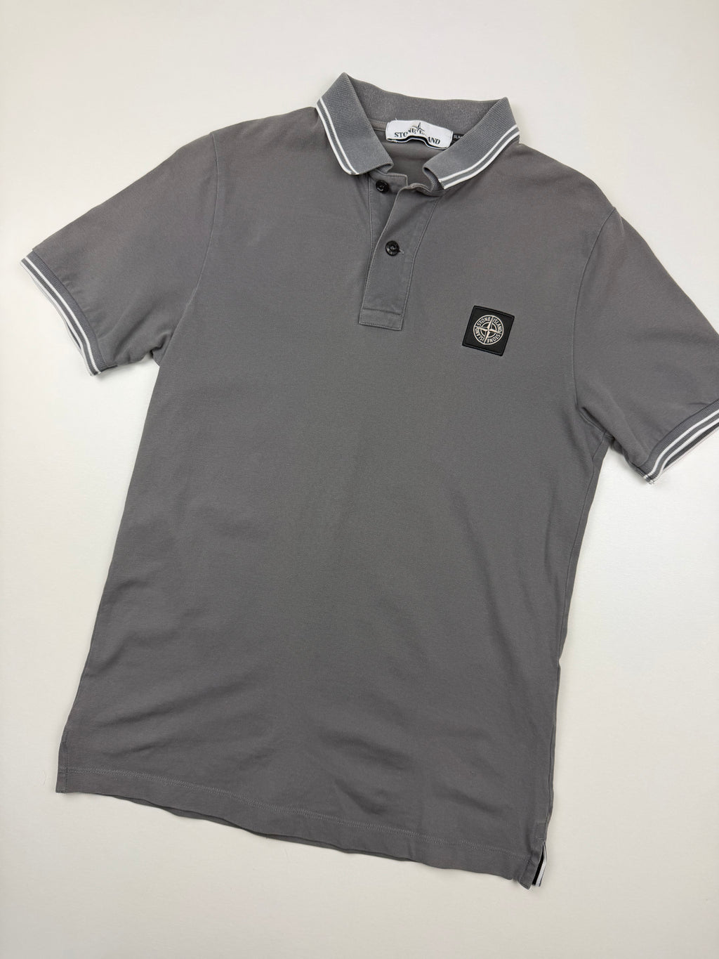 Polo Stone Island – Taille S – Gris