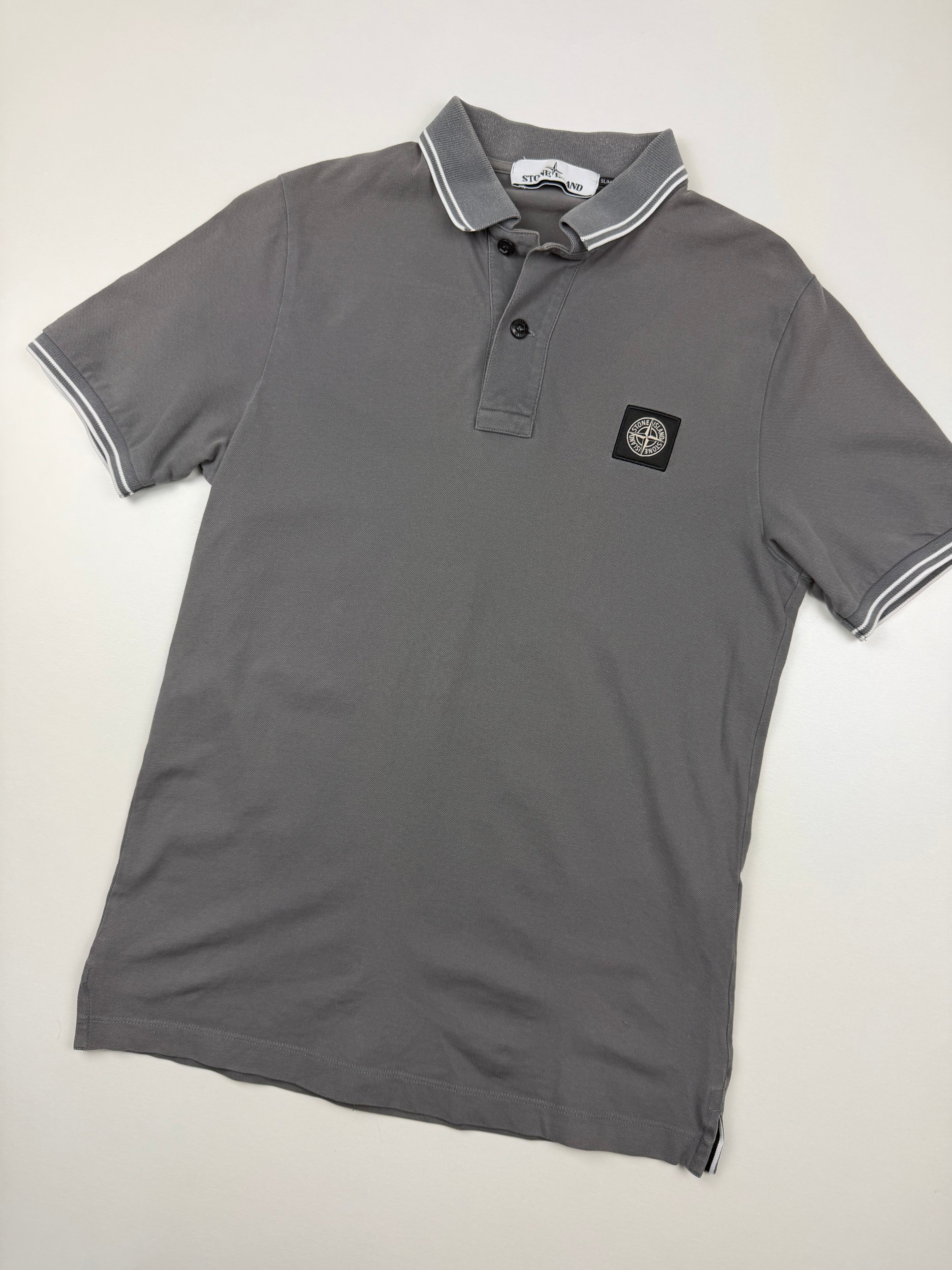 Polo Stone Island – Taille S – Gris