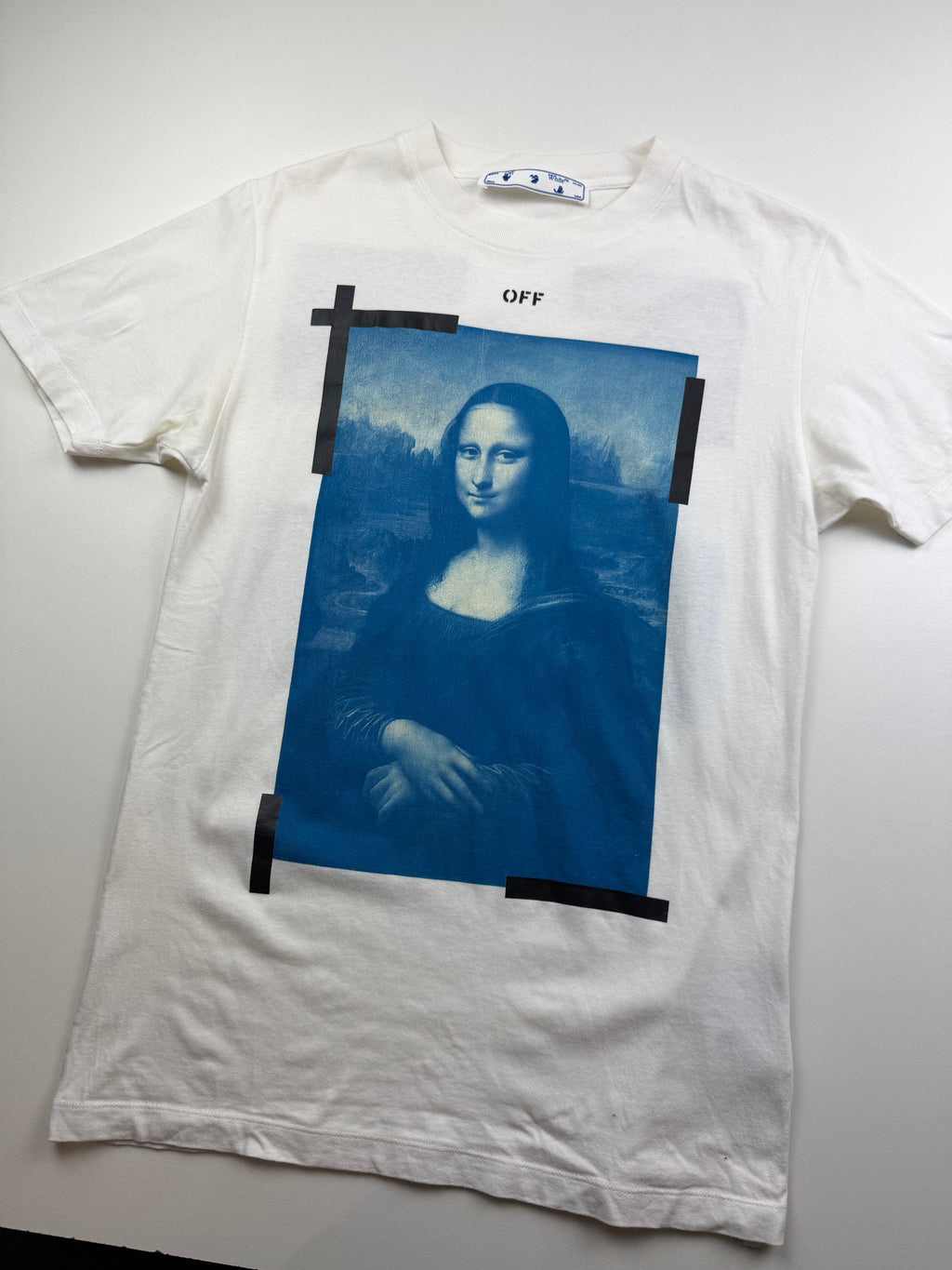 T-Shirt Off-White « Mona Lisa » – Taille S – Blanc