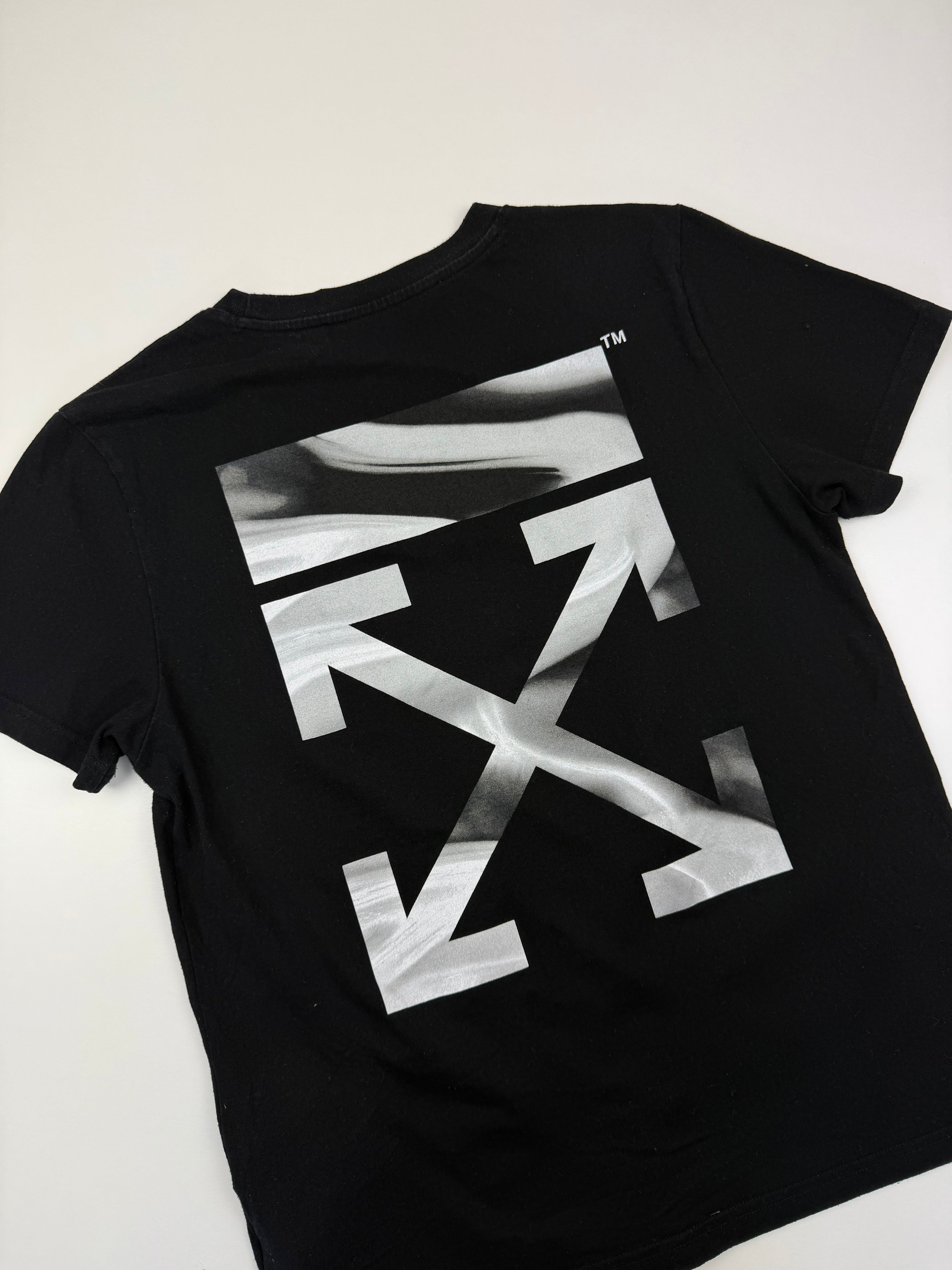 T-shirt Off-White “Liquid Melt Arrows” – Taille L – Noir