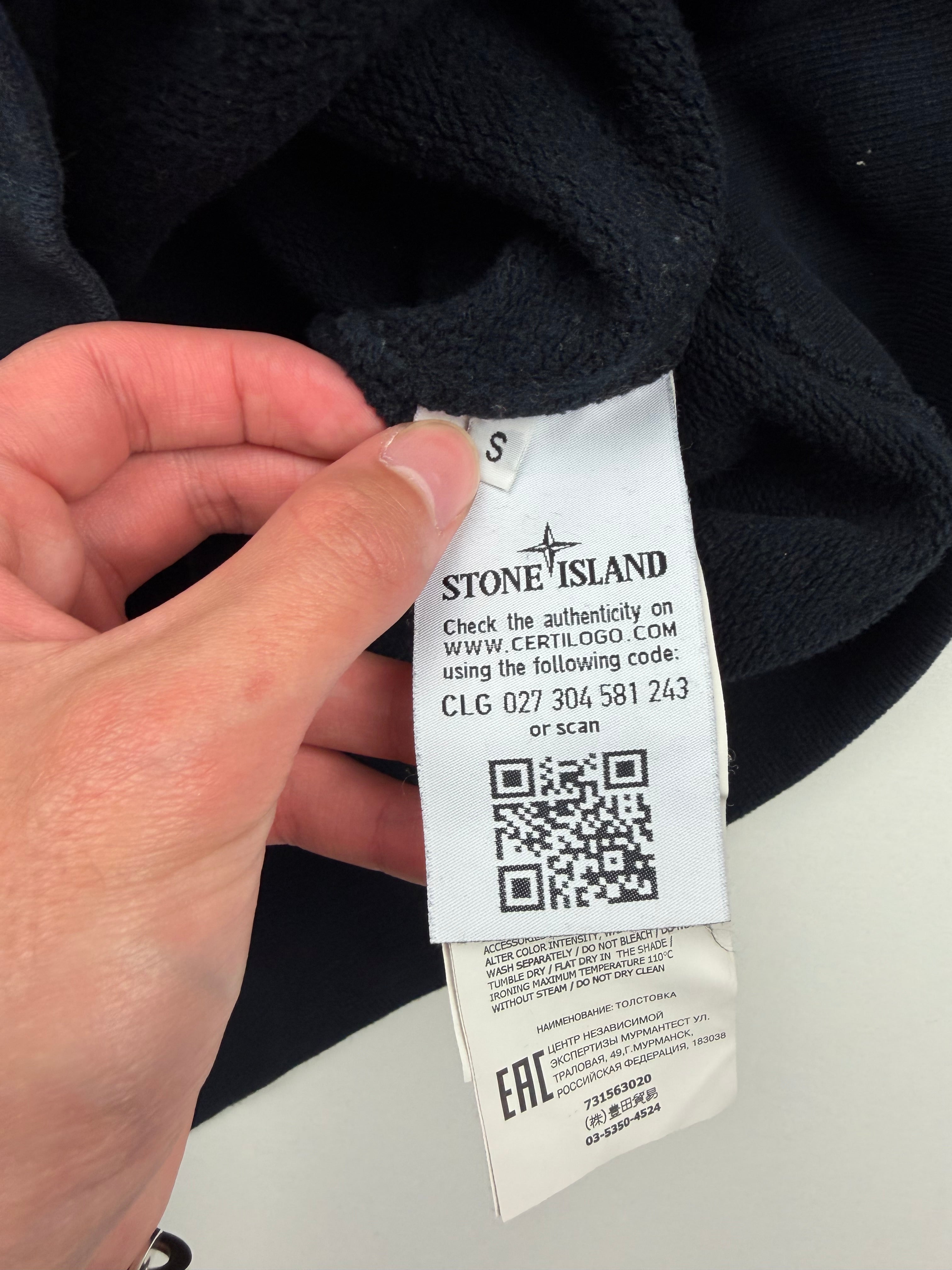 Pull Crewneck Stone Island – Taille S – Noir