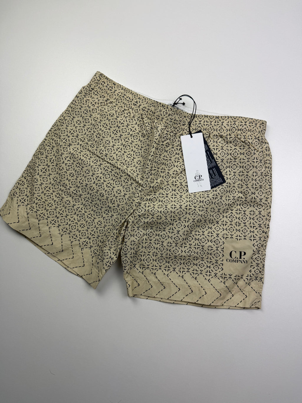 Short de bain C.P. Company “Baja” – Taille M / 46 – Nylon Beige