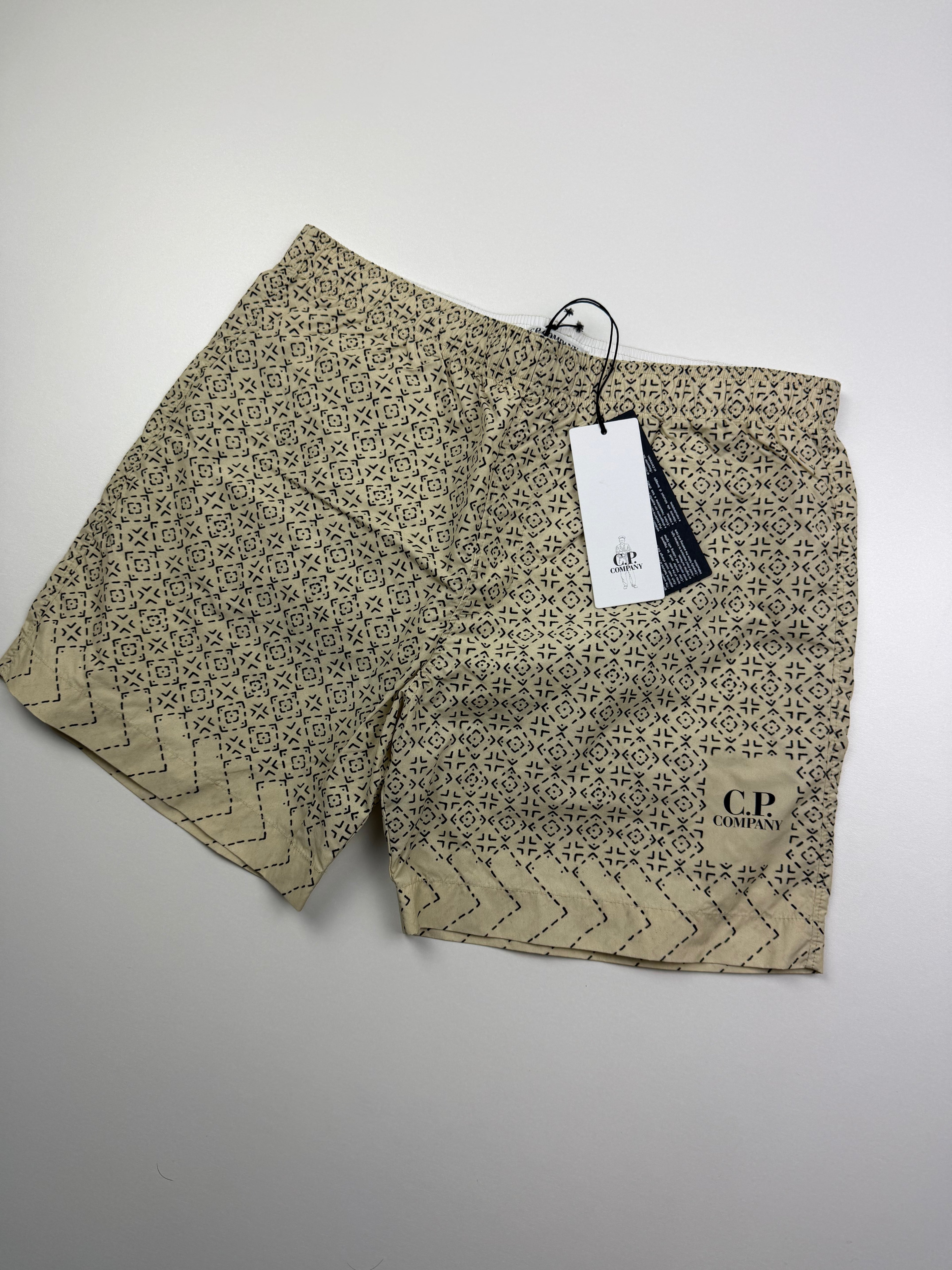 Short de bain C.P. Company “Baja” – Taille M / 46 – Nylon Beige
