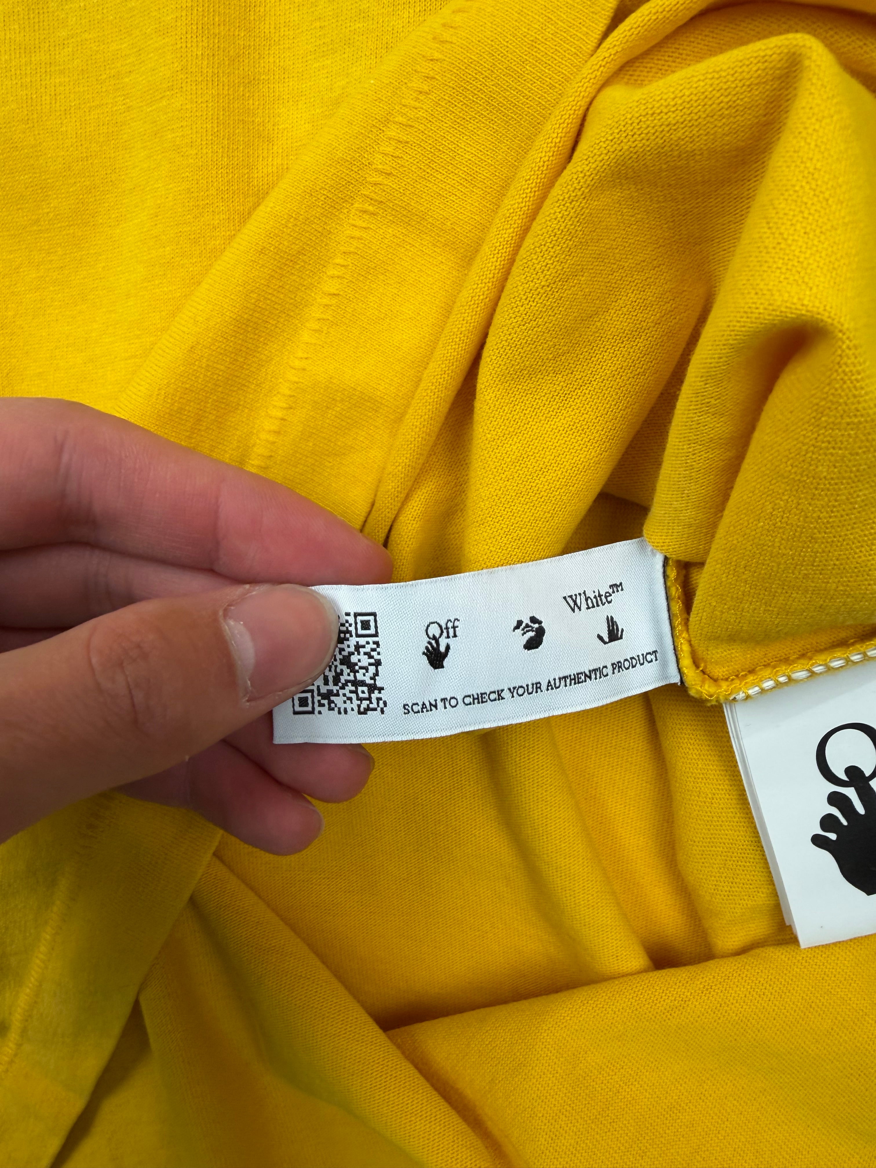 T-shirt OFF-WHITE x Oakland Athletics – Taille S – Jaune