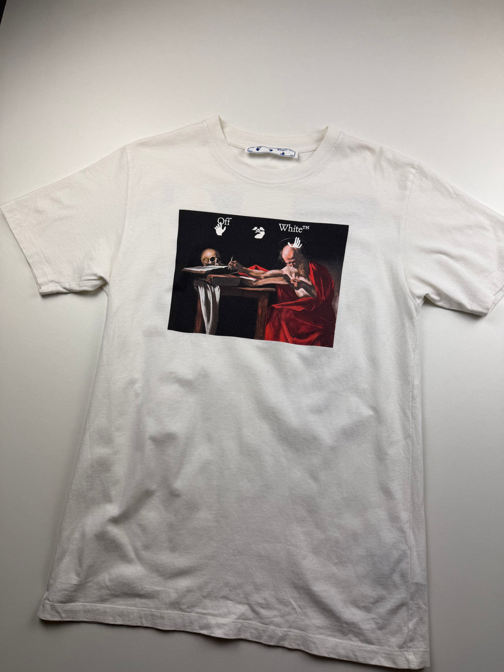 T-Shirt Off-White « Caravaggio » – Taille M – Blanc