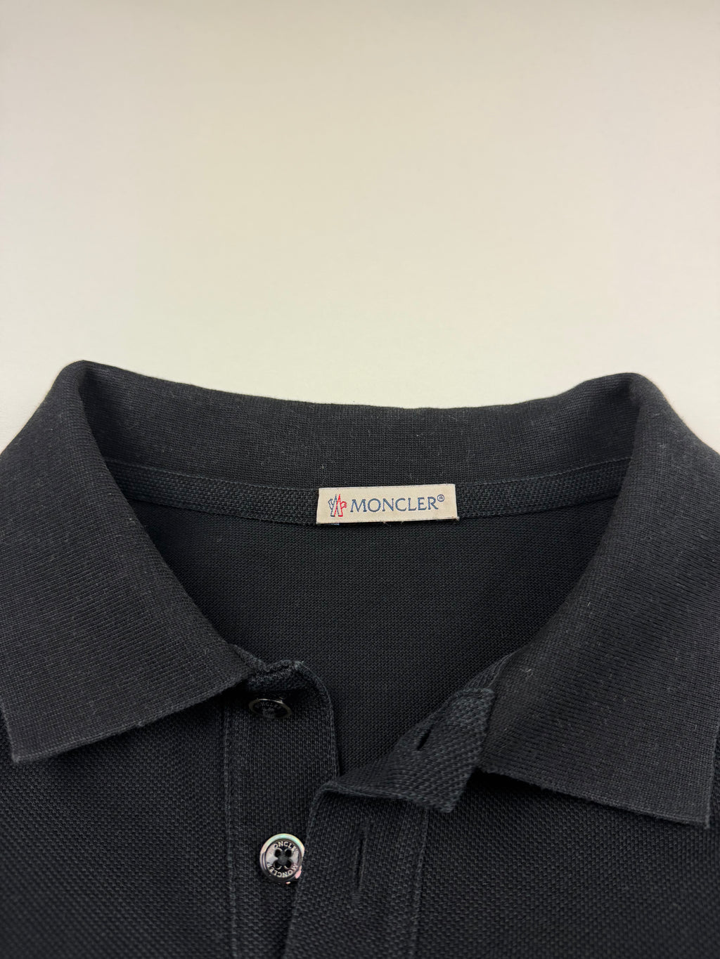 Polo Moncler – Taille M – Noir