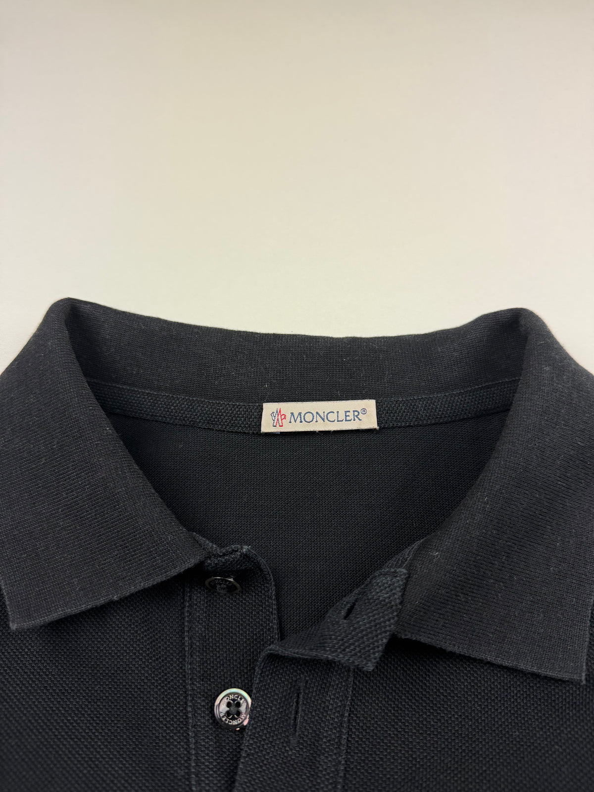 Polo Moncler – Taille M – Noir