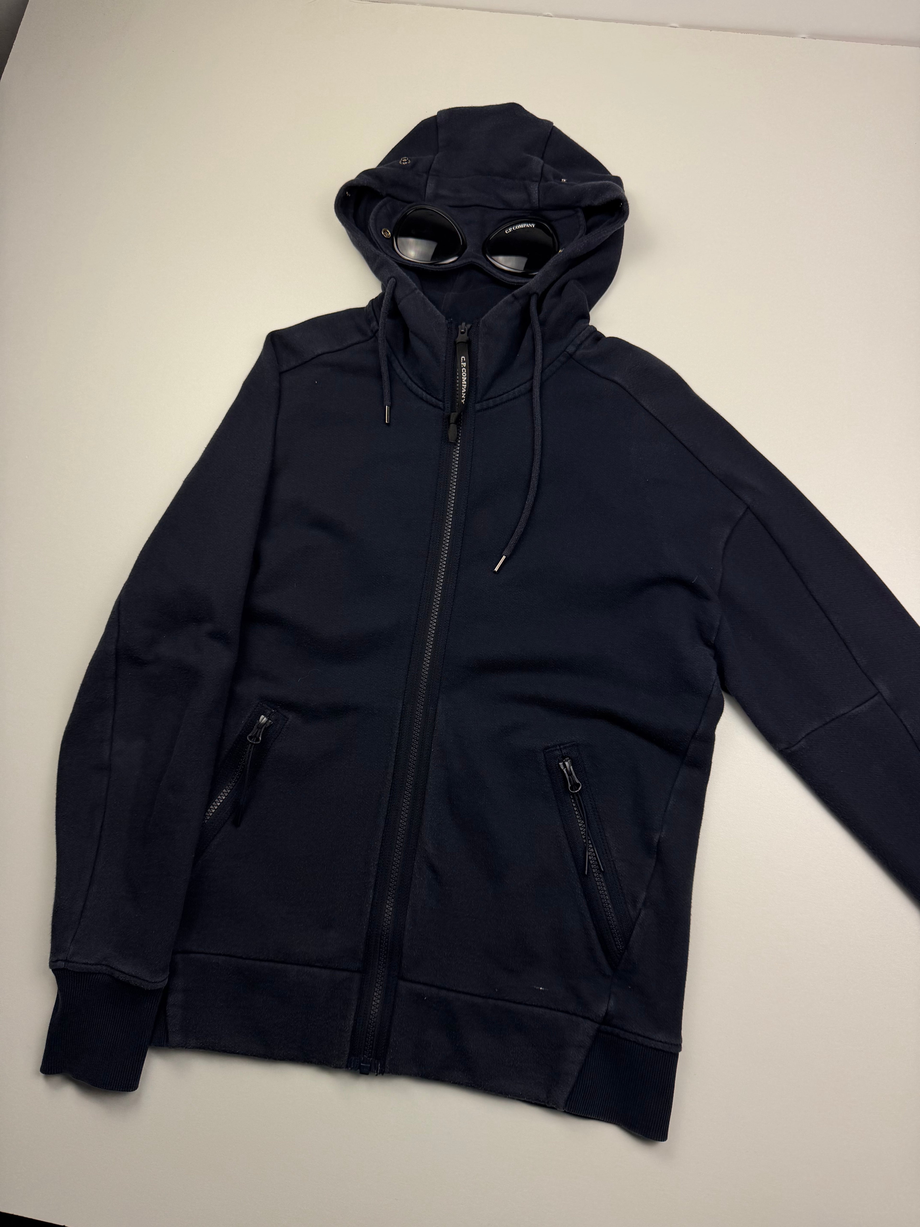 Gilet Zip C.P. Company Goggle – Taille S – Bleu Marine