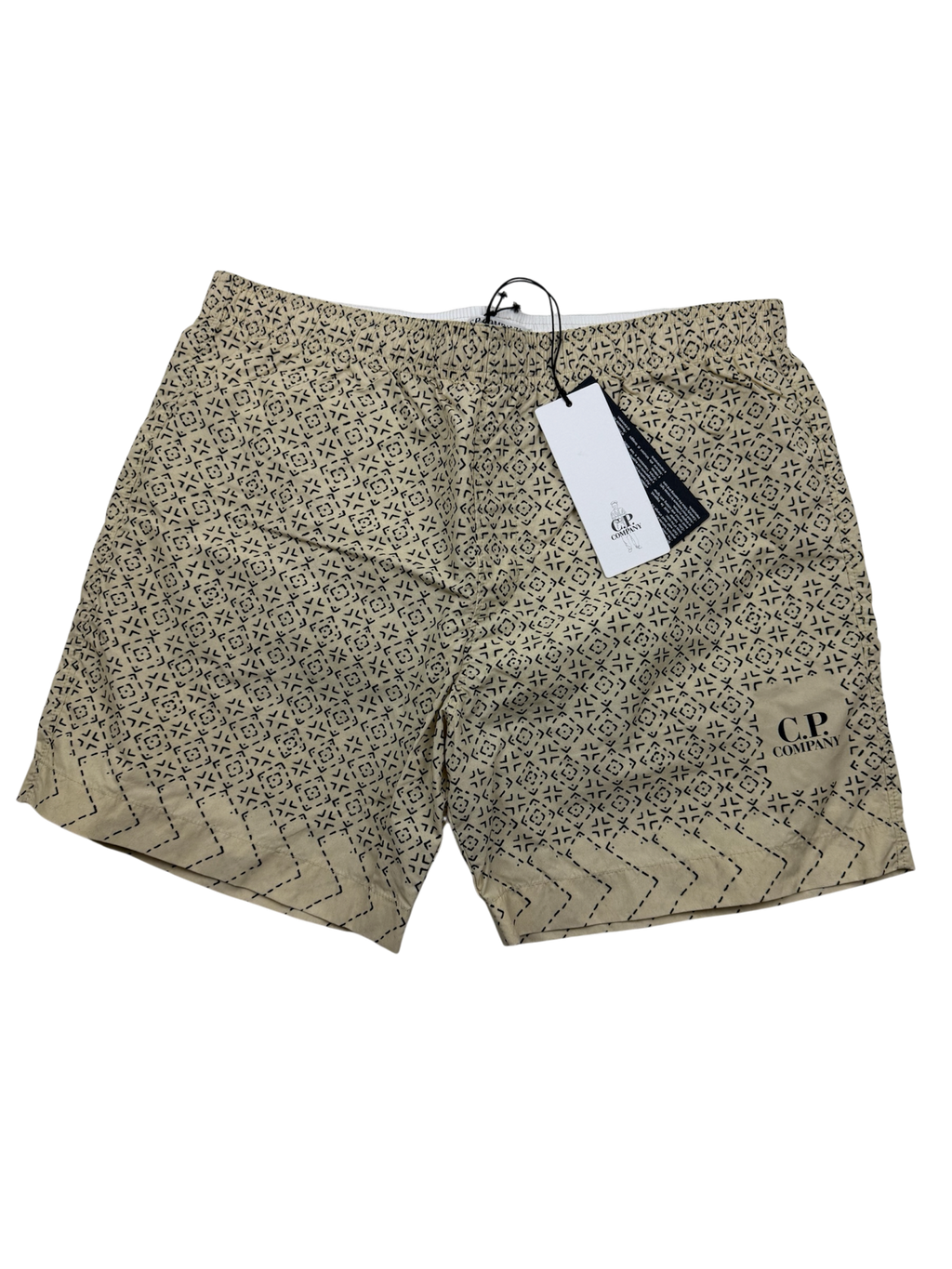 Short de bain C.P. Company “Baja” – Taille M / 46 – Nylon Beige