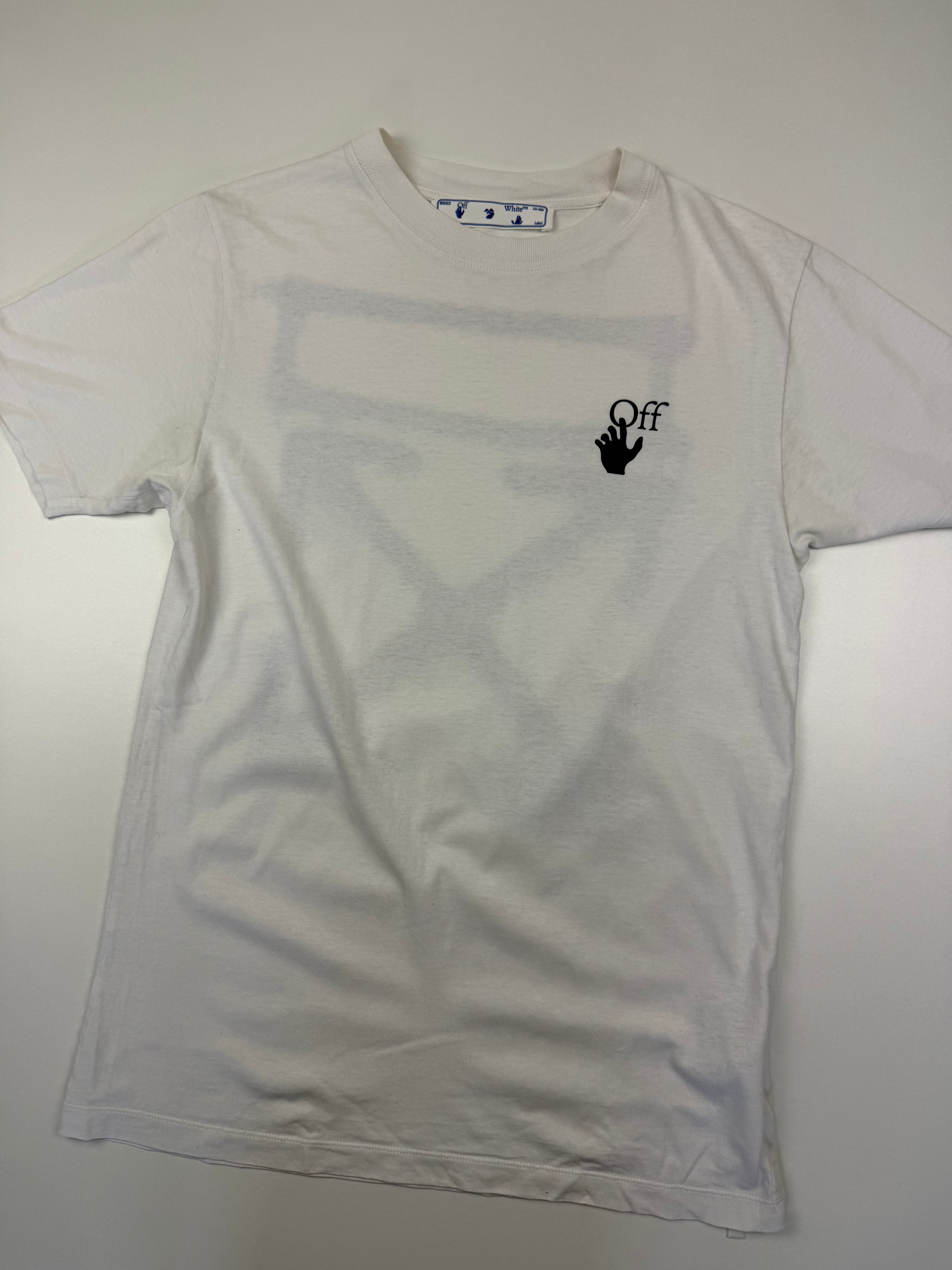 T-shirt Off-White “Spray Marker” – Taille S – Blanc / Noir