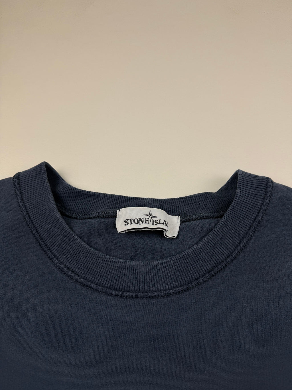 Pull Crewneck Stone Island – Taille XL – Bleu Marine
