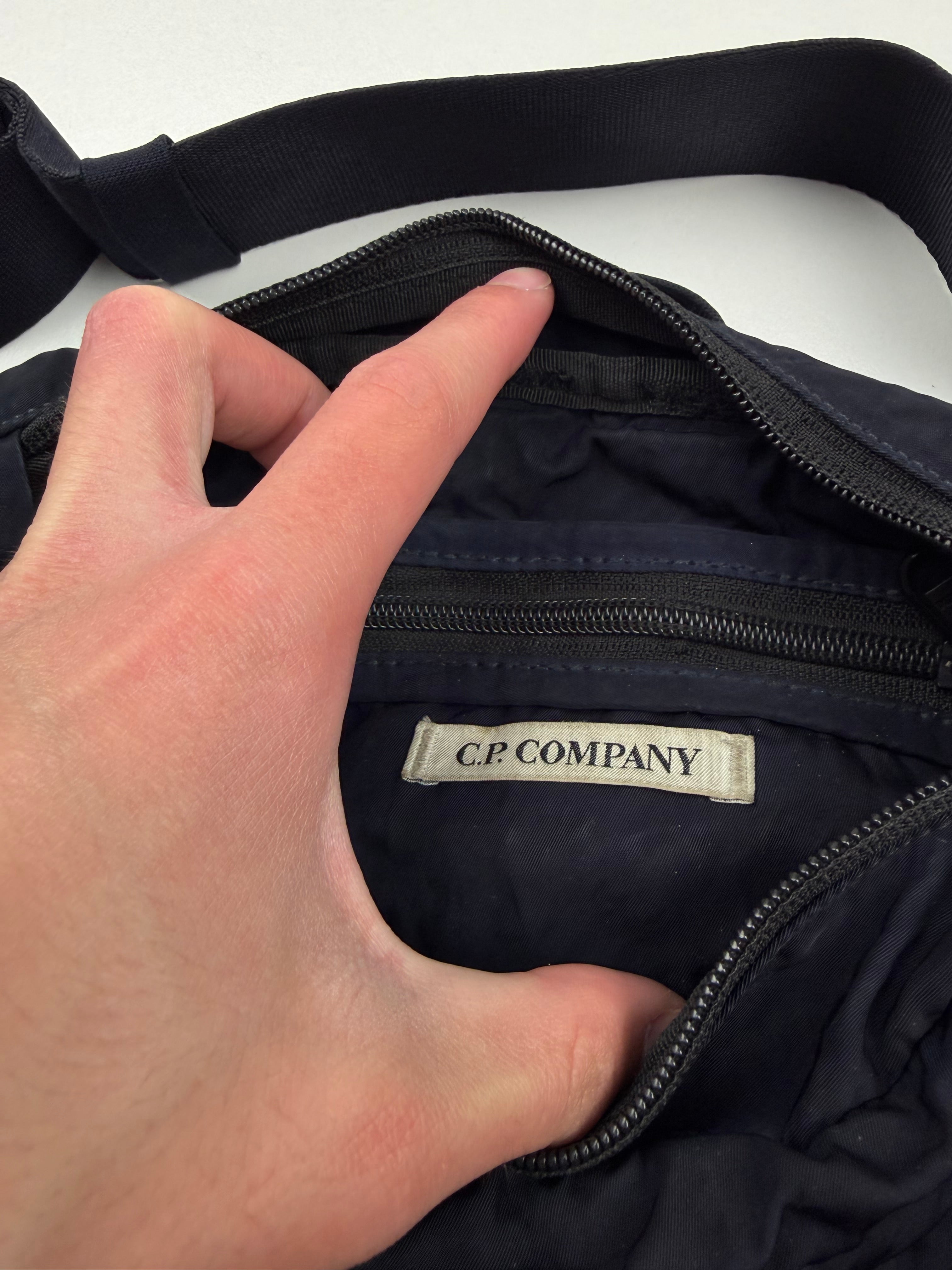 Sacoche Banane C.P. Company – Bleu Nuit / Noir