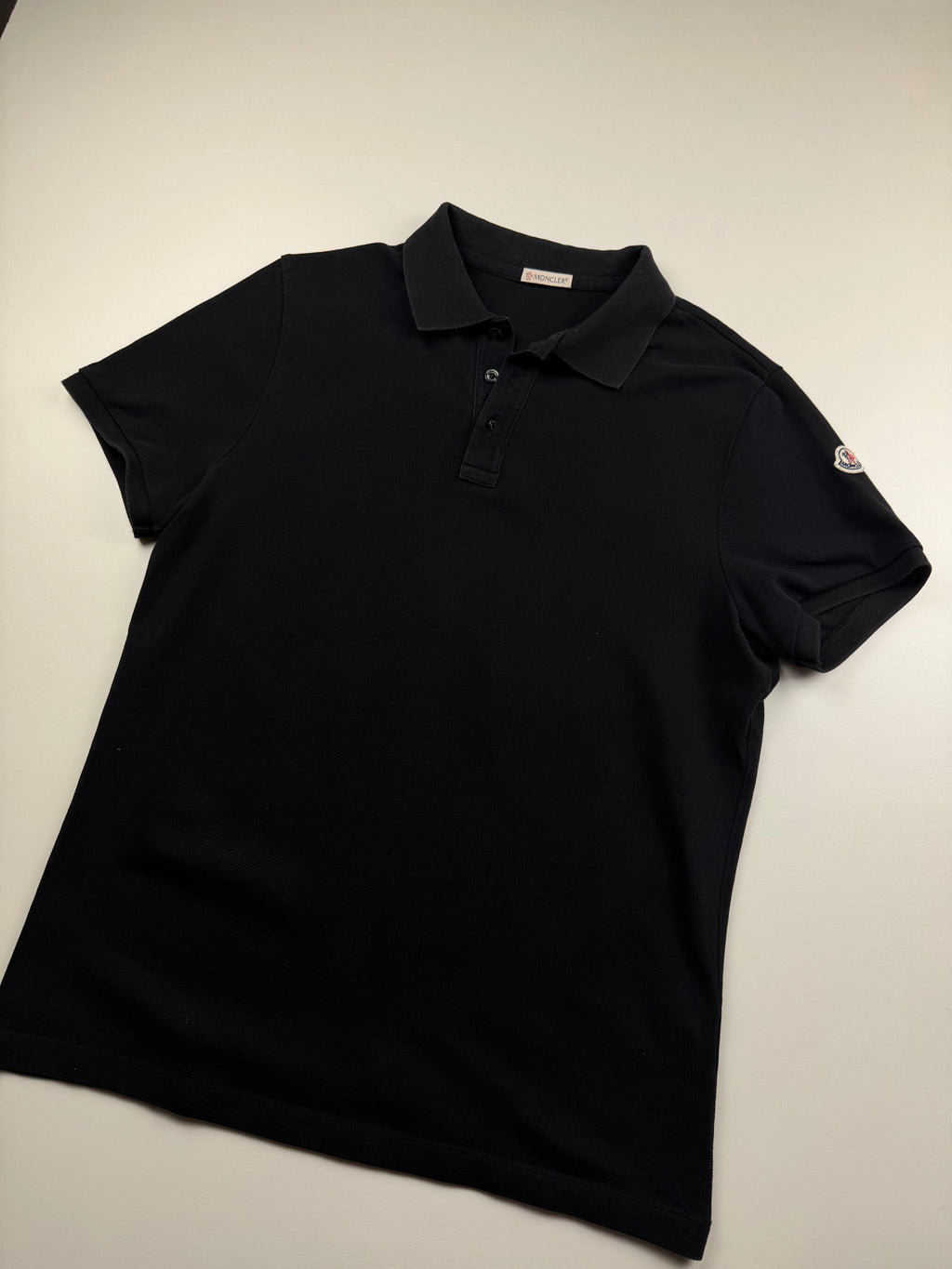 Polo Moncler – Taille M – Noir