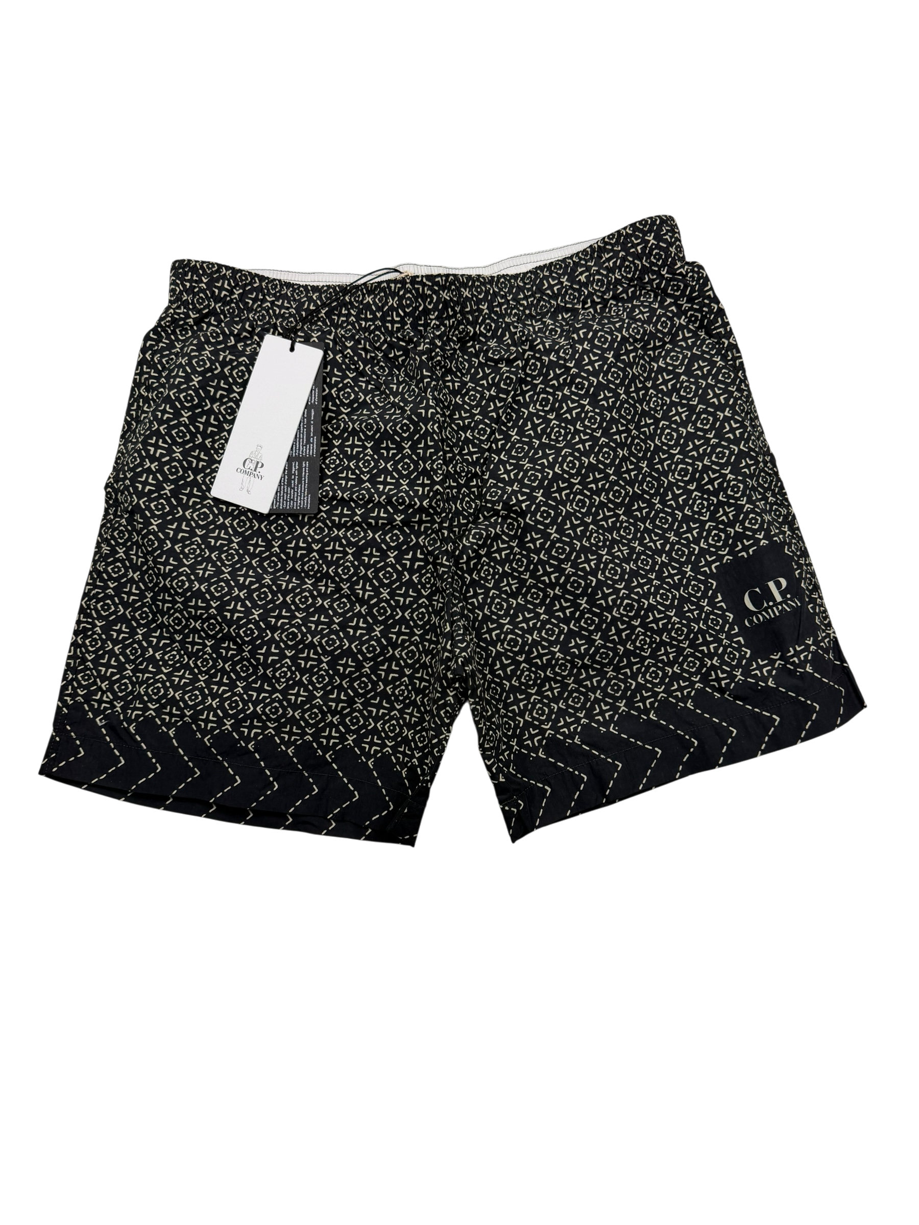 Short de bain C.P. Company – Taille M / 46 – Nylon Baja Noir
