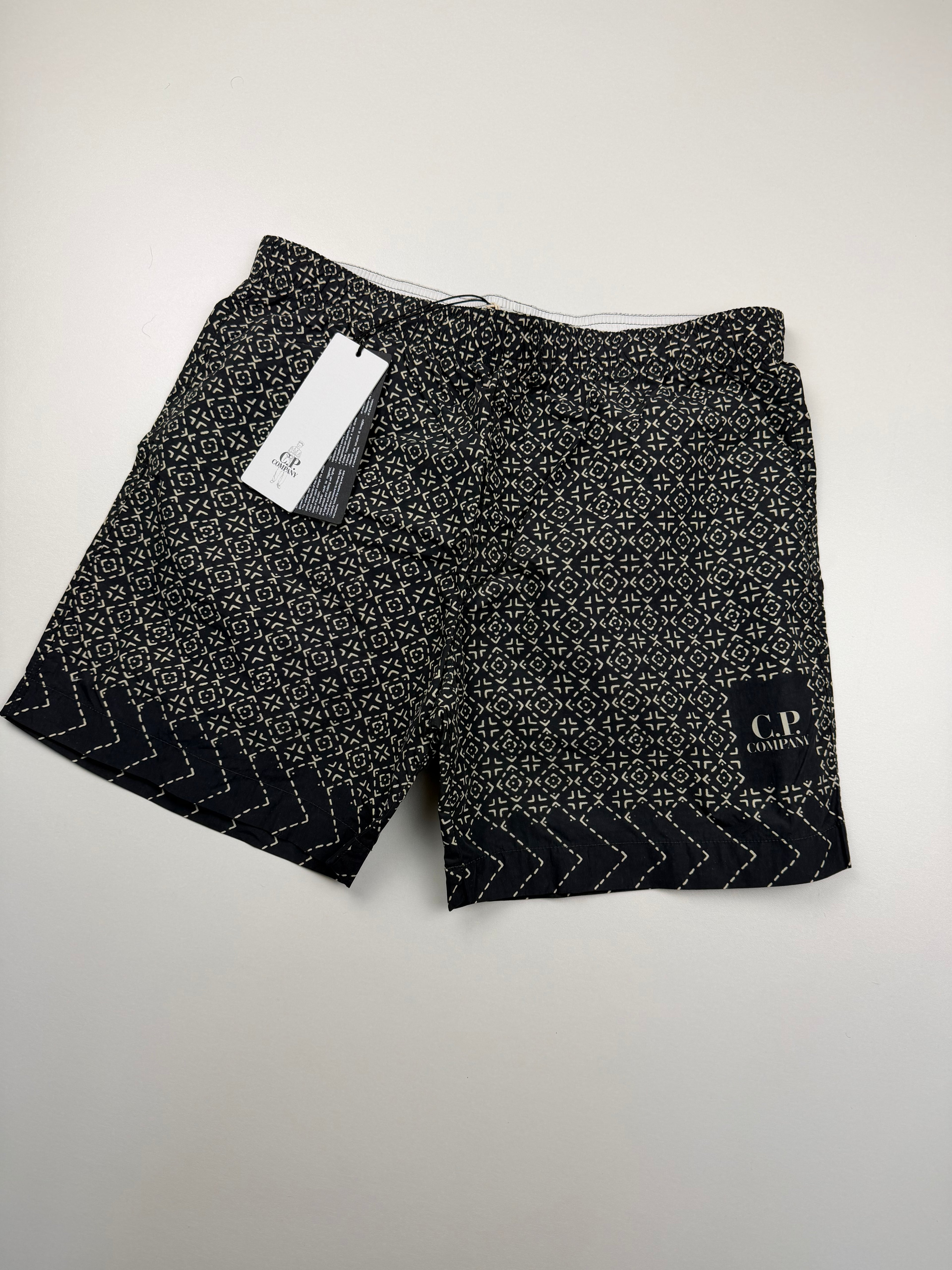 Short de bain C.P. Company – Taille M / 46 – Nylon Baja Noir