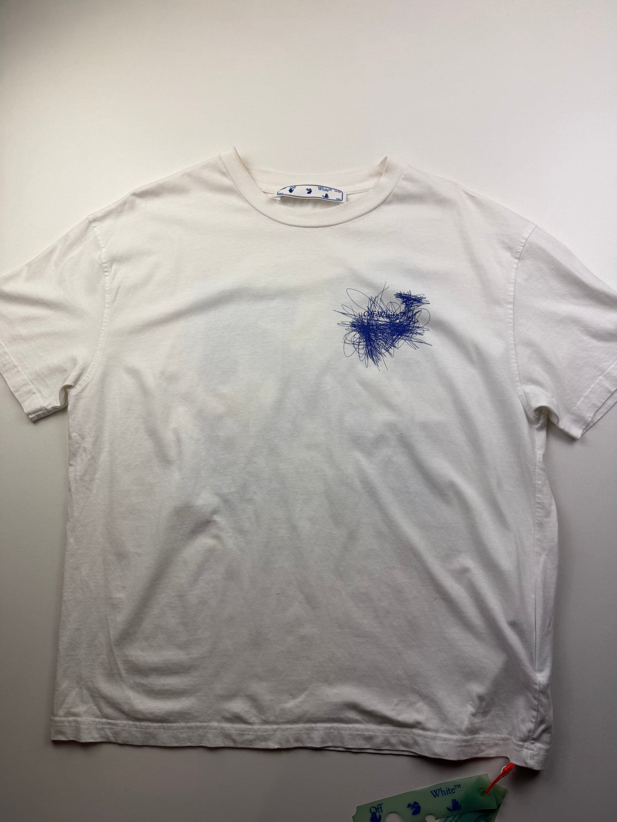 T-Shirt Off-White «Pen Arrows» – Taille L – Blanc