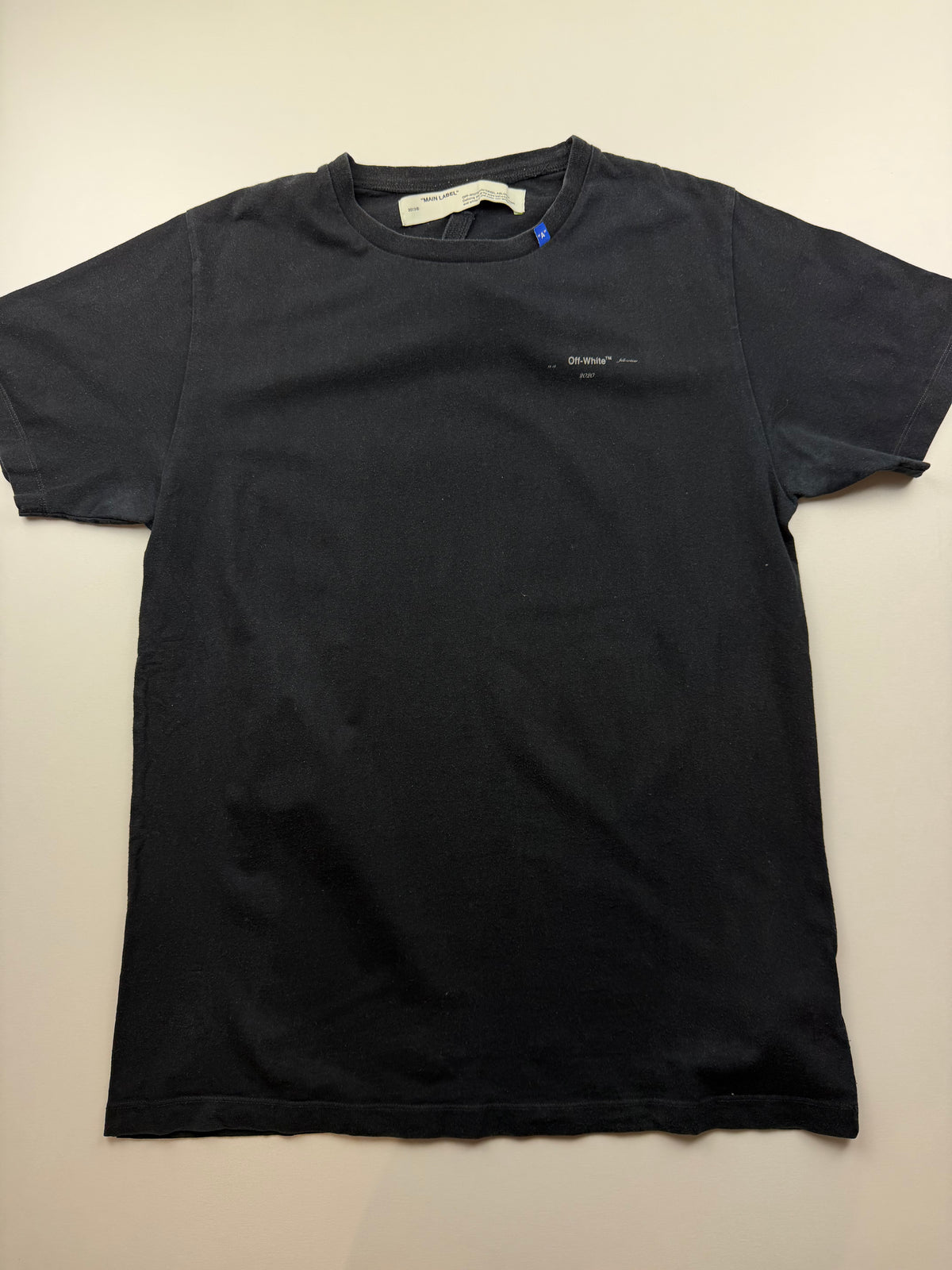 T-shirt Off-White « Backbone » – Taille L – Noir