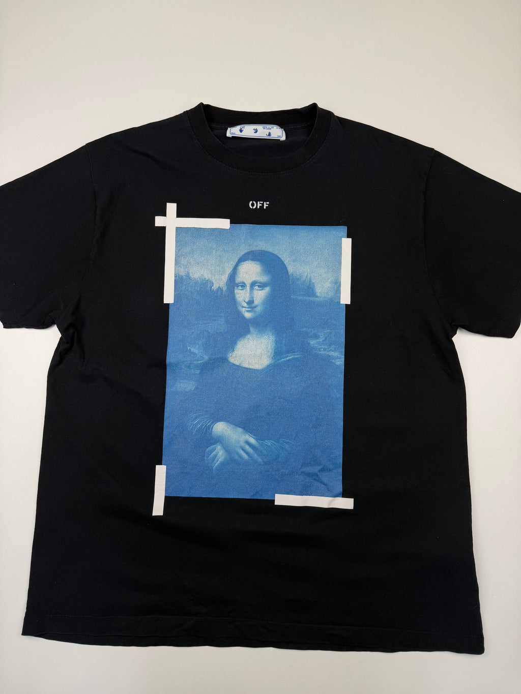T-shirt Off-White “Mona Lisa” – Taille S (fit L) – Noir