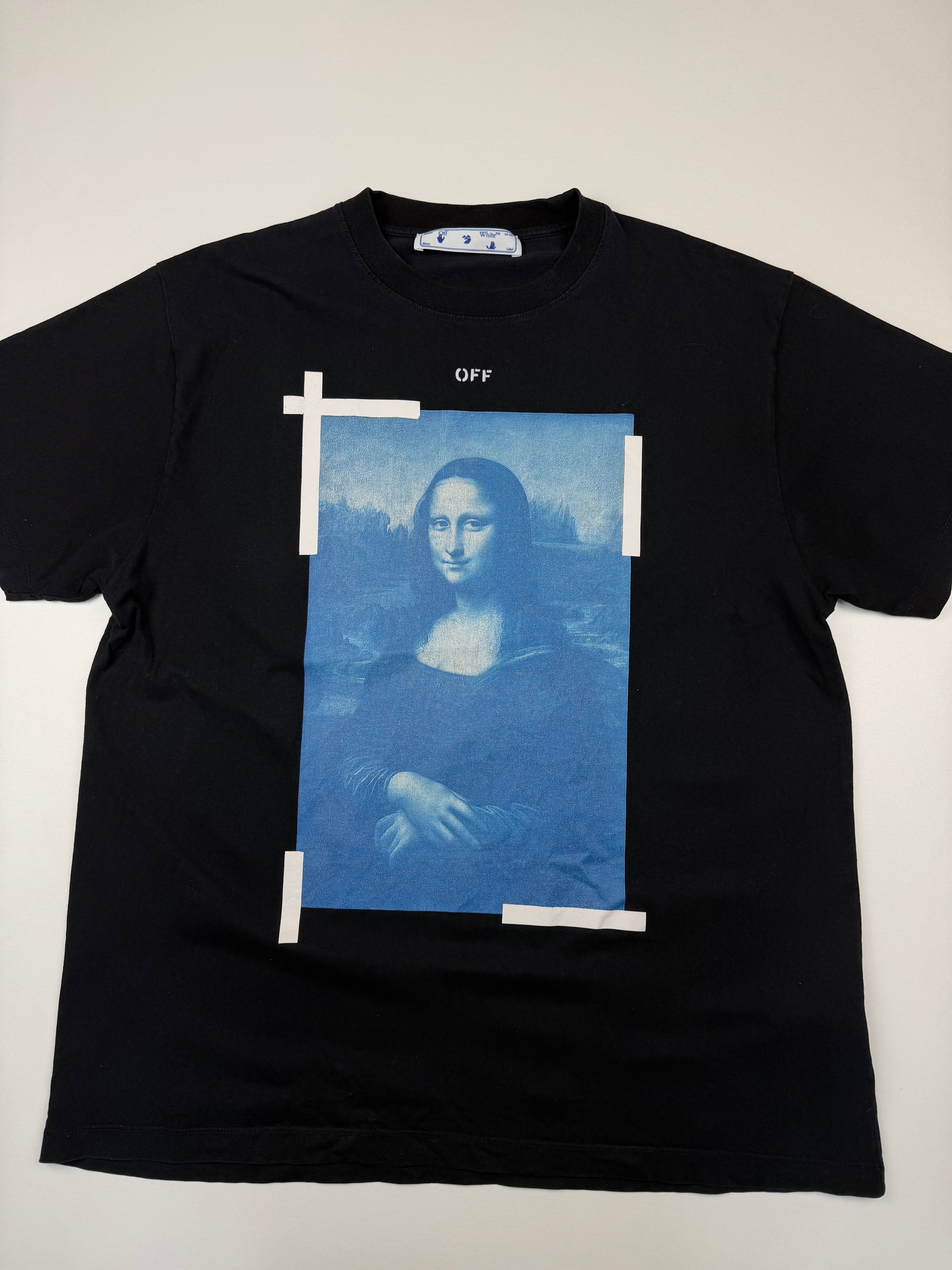 T-shirt Off-White “Mona Lisa” – Taille S (fit L) – Noir