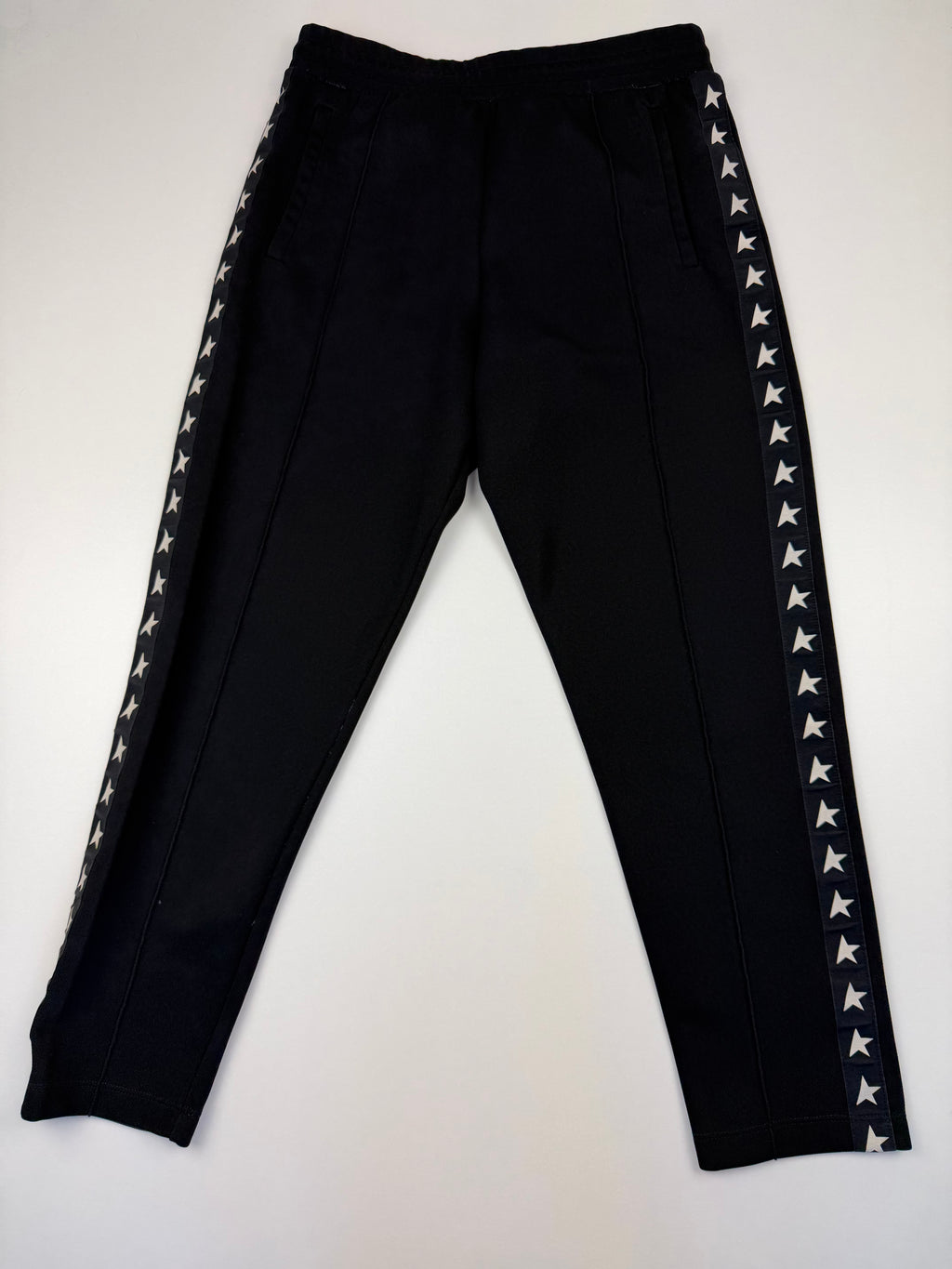 Jogging Golden Goose – Taille M – Noir avec Bandes Côtés Étoiles