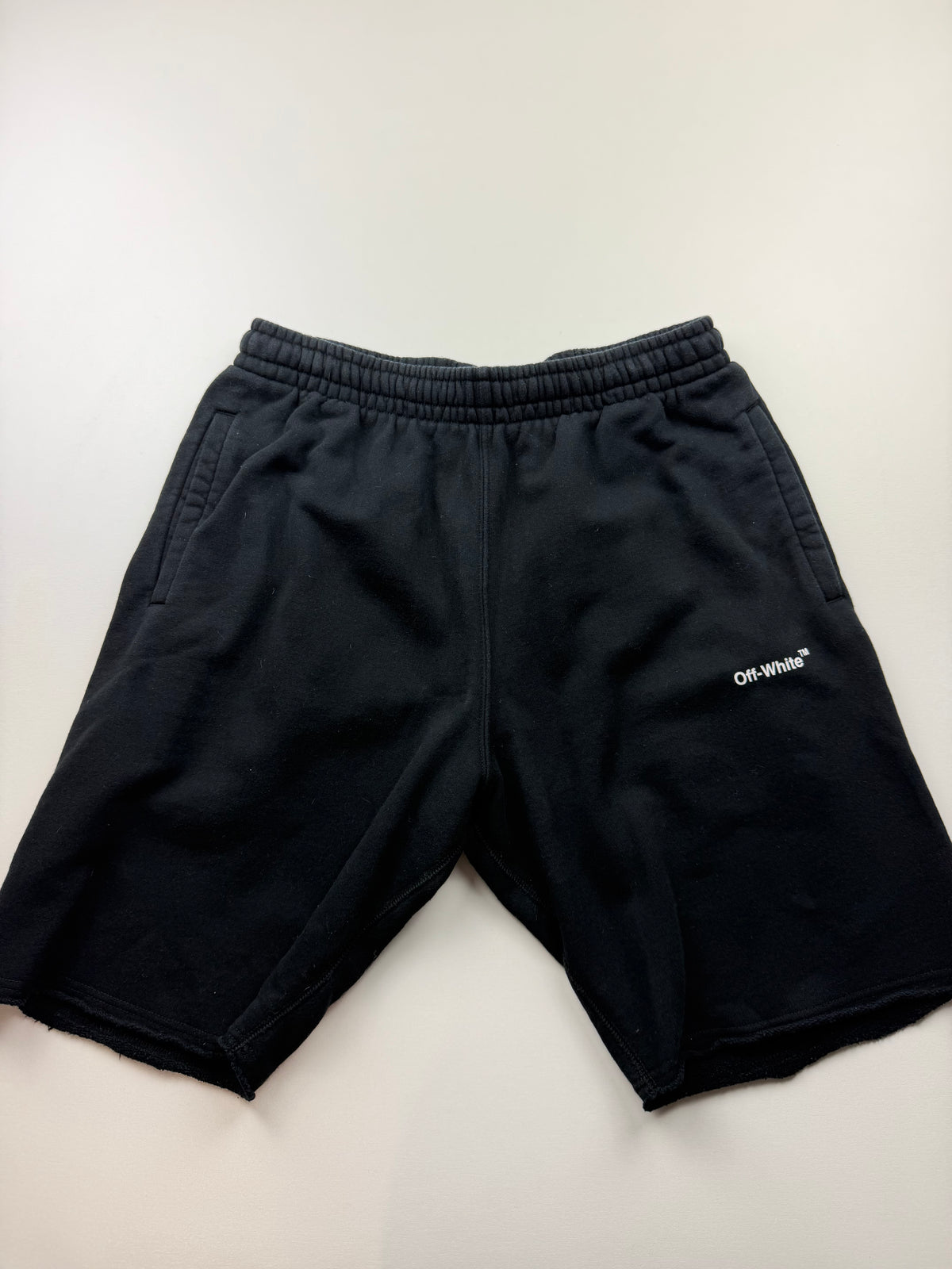 Short Off-White «Caravaggio Diag» – Taille M – Noir