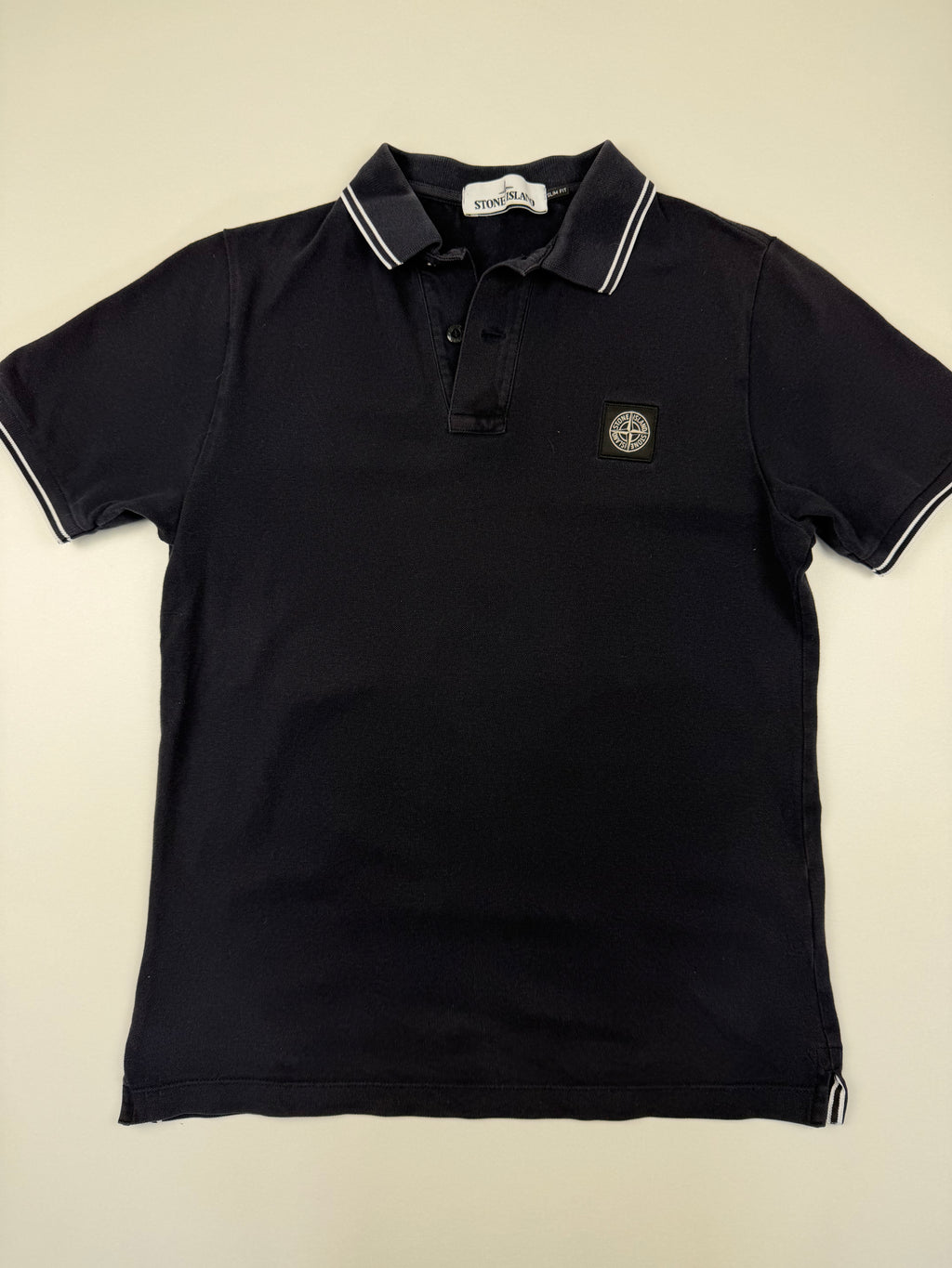 Polo Stone Island – Taille S – Bleu Marine