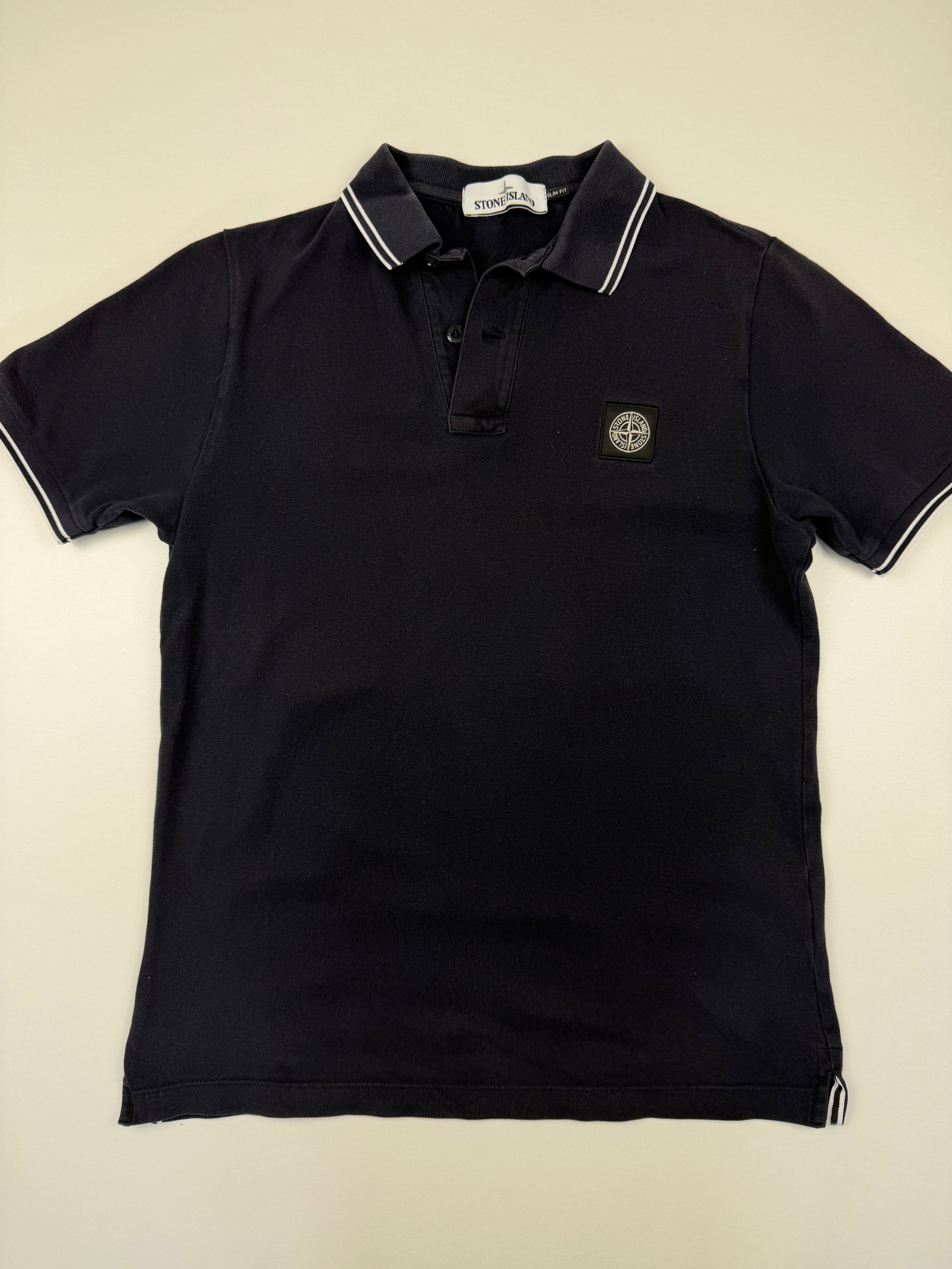 Polo Stone Island – Taille S – Bleu Marine