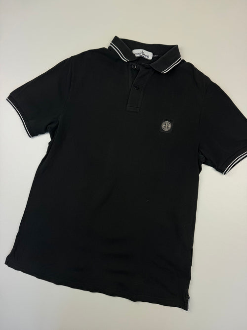 Polo Stone Island – Taille L – Noir